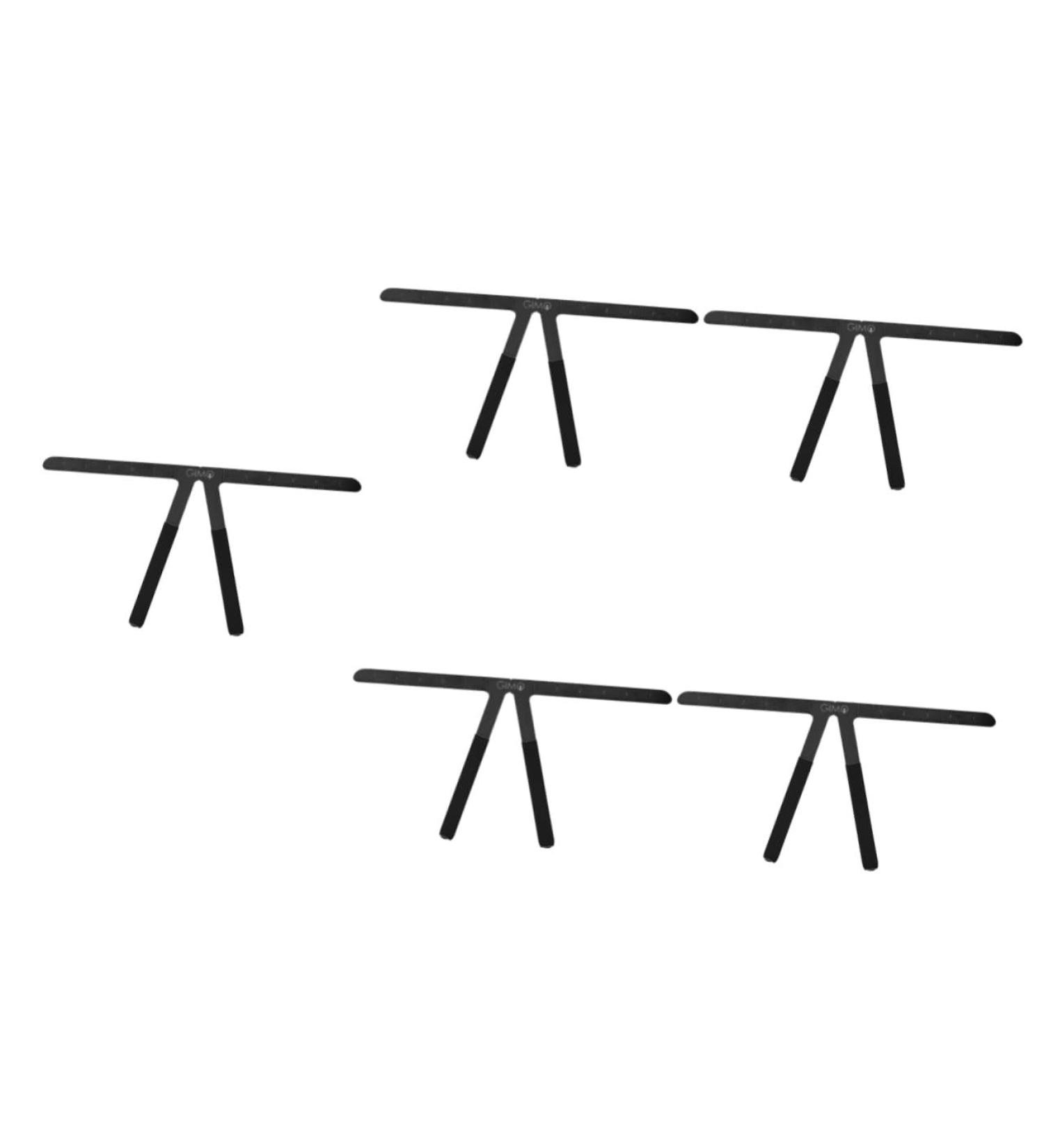 Ipetboom 5pcs Embroidery Eyebrow Ruler Eyebrow Stencil Make up Kit Eyebrow Position Ruler Tool Household Nose - Buy Online on GoSupps.com