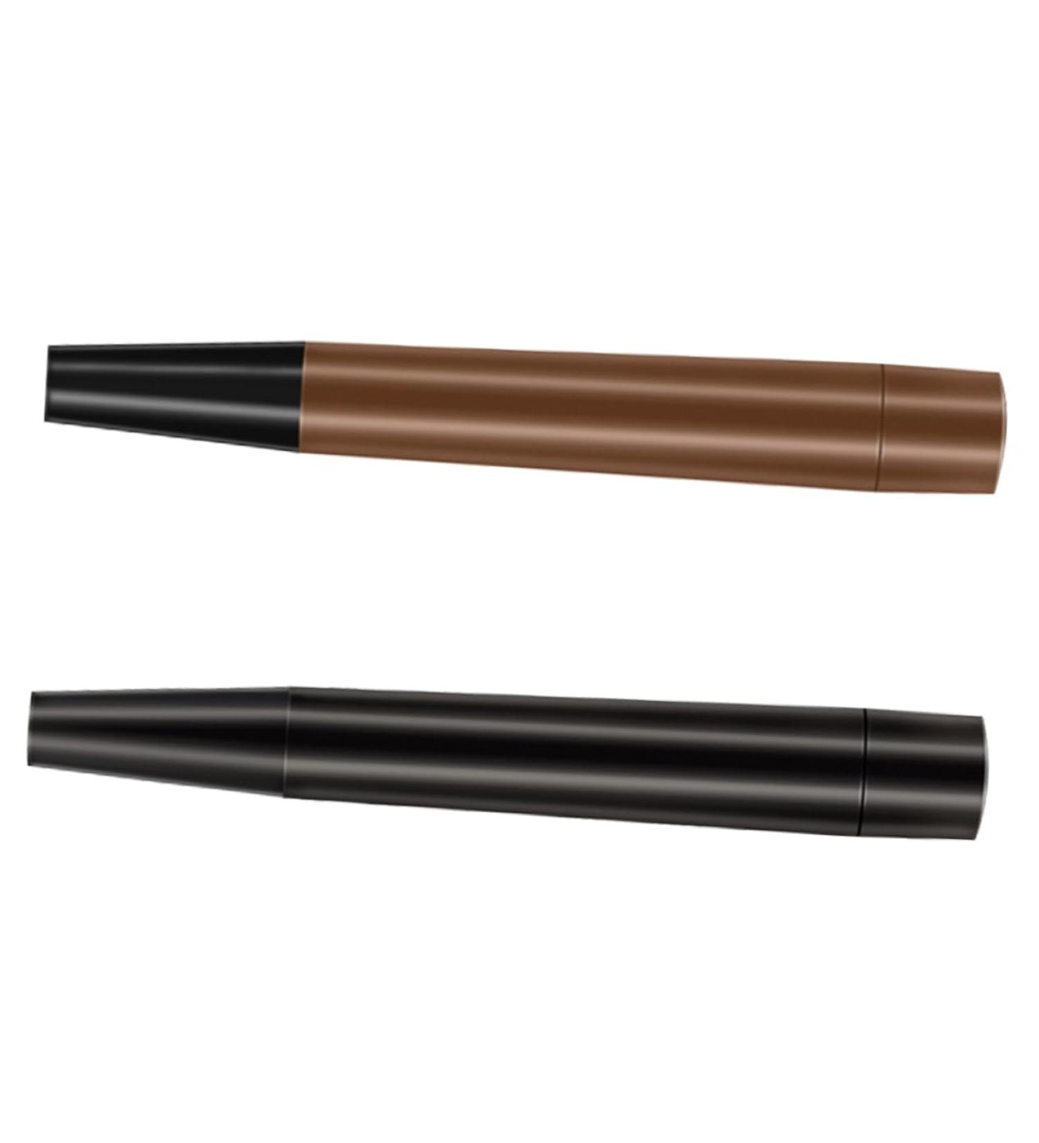 TOVINANNA 2pcs Beard Pencil Filler for Men Womens Eyebrow Pencil Micro Fork Eyebrow Pencil Artificial Fiber - Buy Online on GoSupps.com