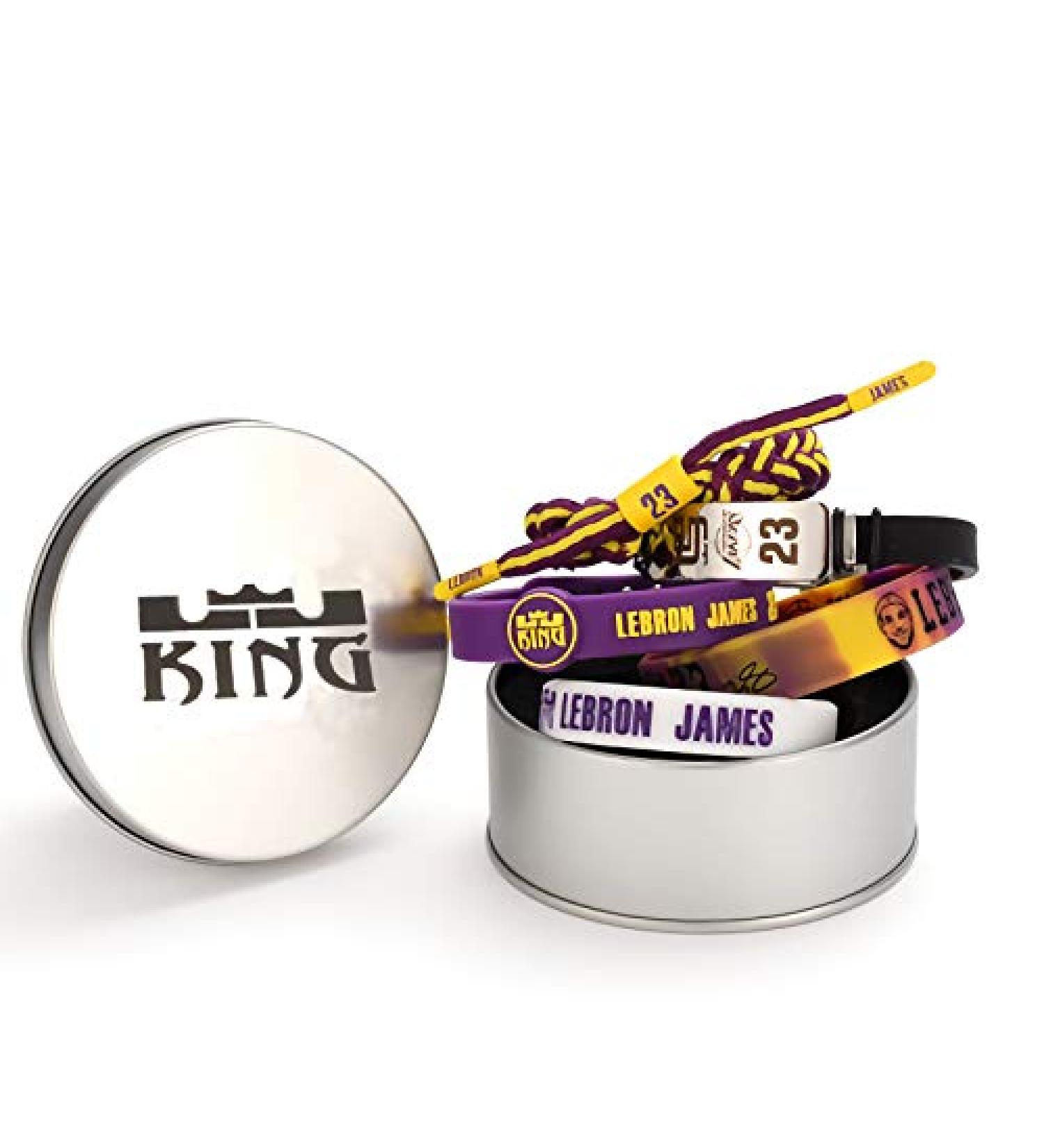 Petopian Black Mamba Kobe Basketball Wristbands - Set of 5 | Adjustable Silicone Bracelet | Sporty Memory Gift - Buy Online on GoSupps.com