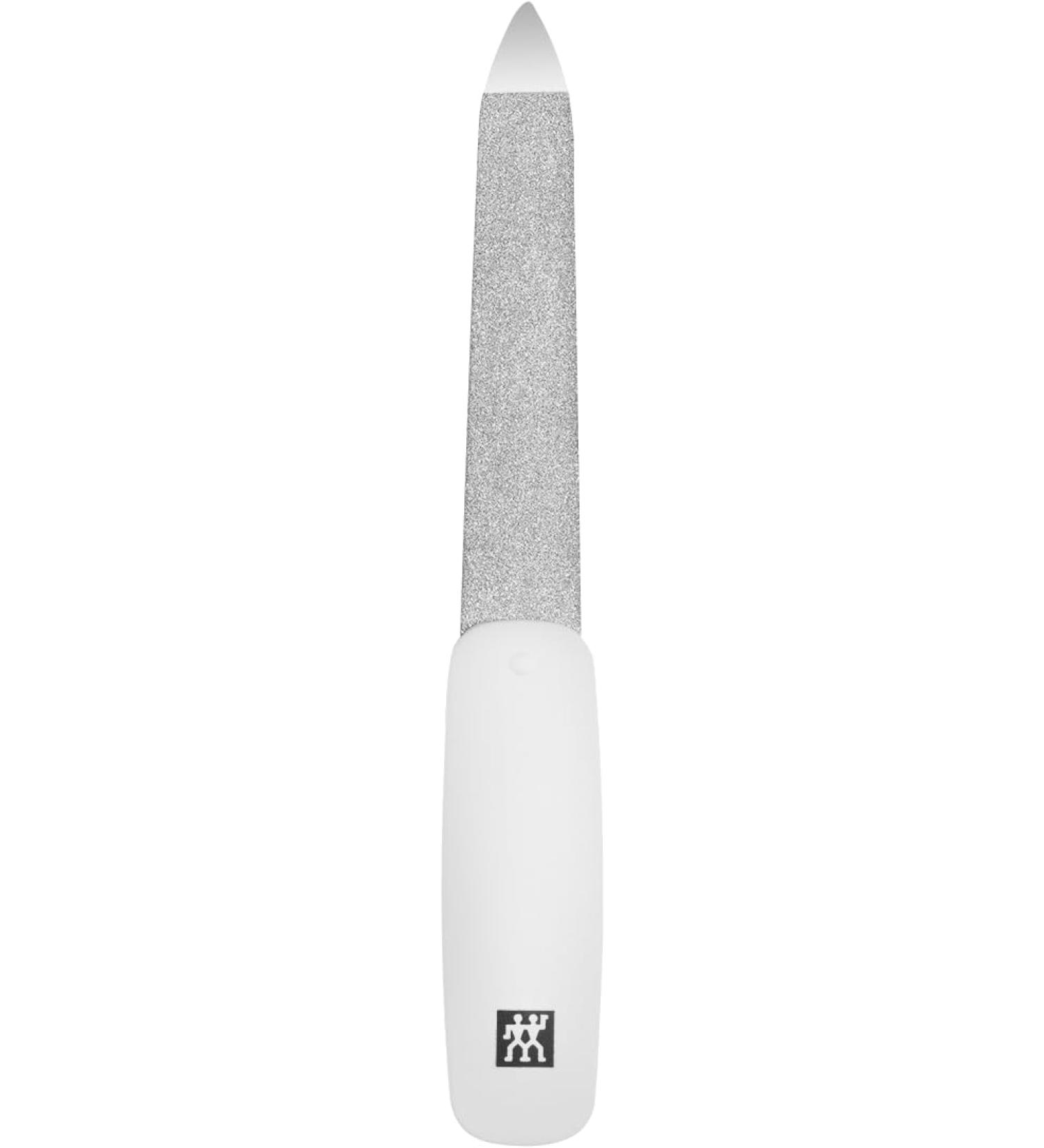 ZWILLING Sapphire Nail File - Professional Double-Sided 90mm with High-Quality Coating | Soft Finish for Perfect Nails - Buy Online on GoSupps.com