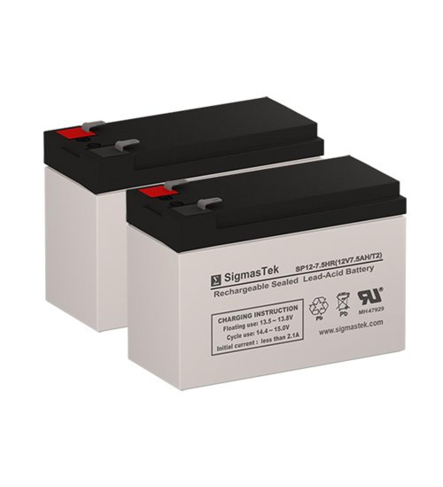 APC RBC124 UPS Compatible Batteries - Set of 2