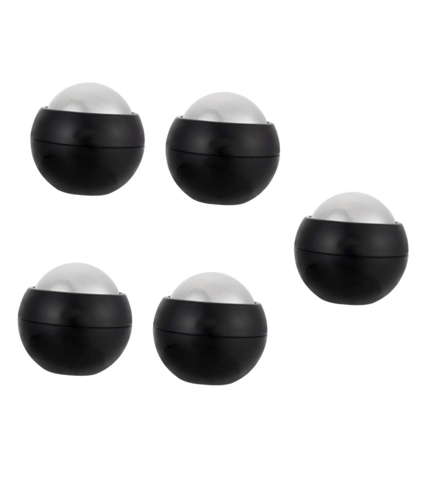 Fomiyes 5-St Hand Massage Ball - Foot Roller for Pain Relief & Improved Blood Circulation | Stainless Steel Manual Massage Device - Buy Online on GoSupps.com