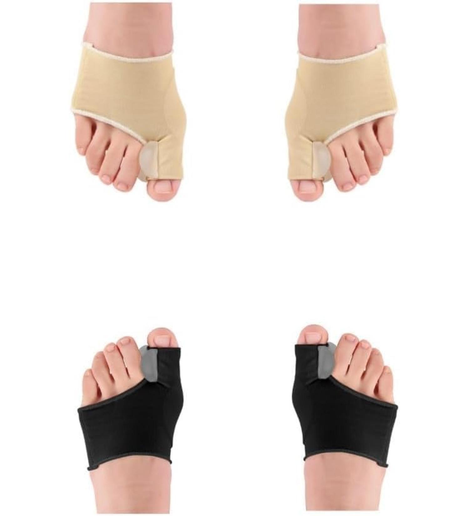 2023 Bunion Corrector Socks for Men & Women | Pain Relief & Support for Hallux Valgus | Silicone Gel Pad - 2 Pairs - Buy Online on GoSupps.com