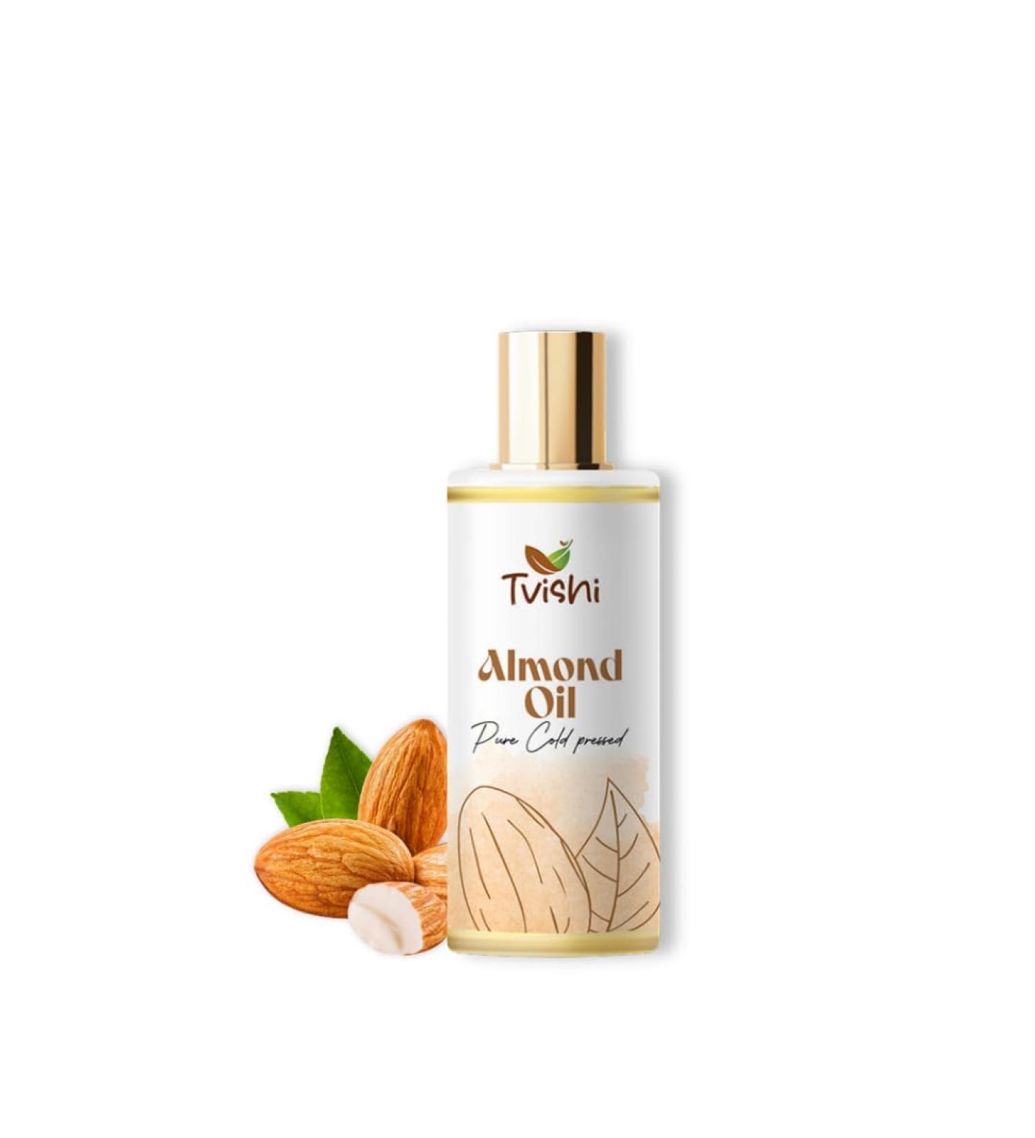 BEMT Cold-Pressed Almond Oil 100 ml | Pure & Natural Almond Oil for Skin & Hair | Lightweight Moisturizing Oil - Buy Online on GoSupps.com