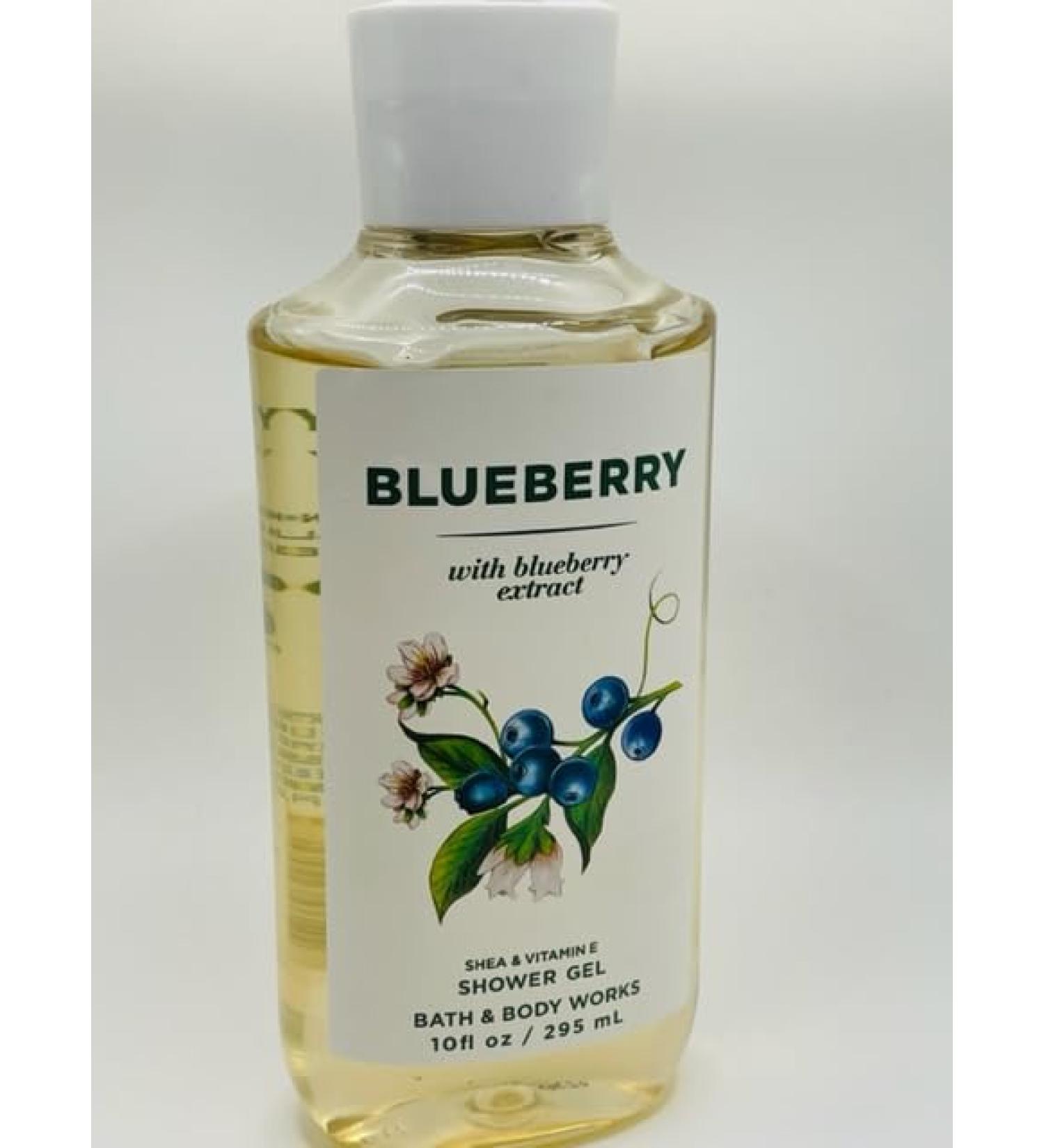 Blueberry Shower Gel 10 Ounce Body Wash