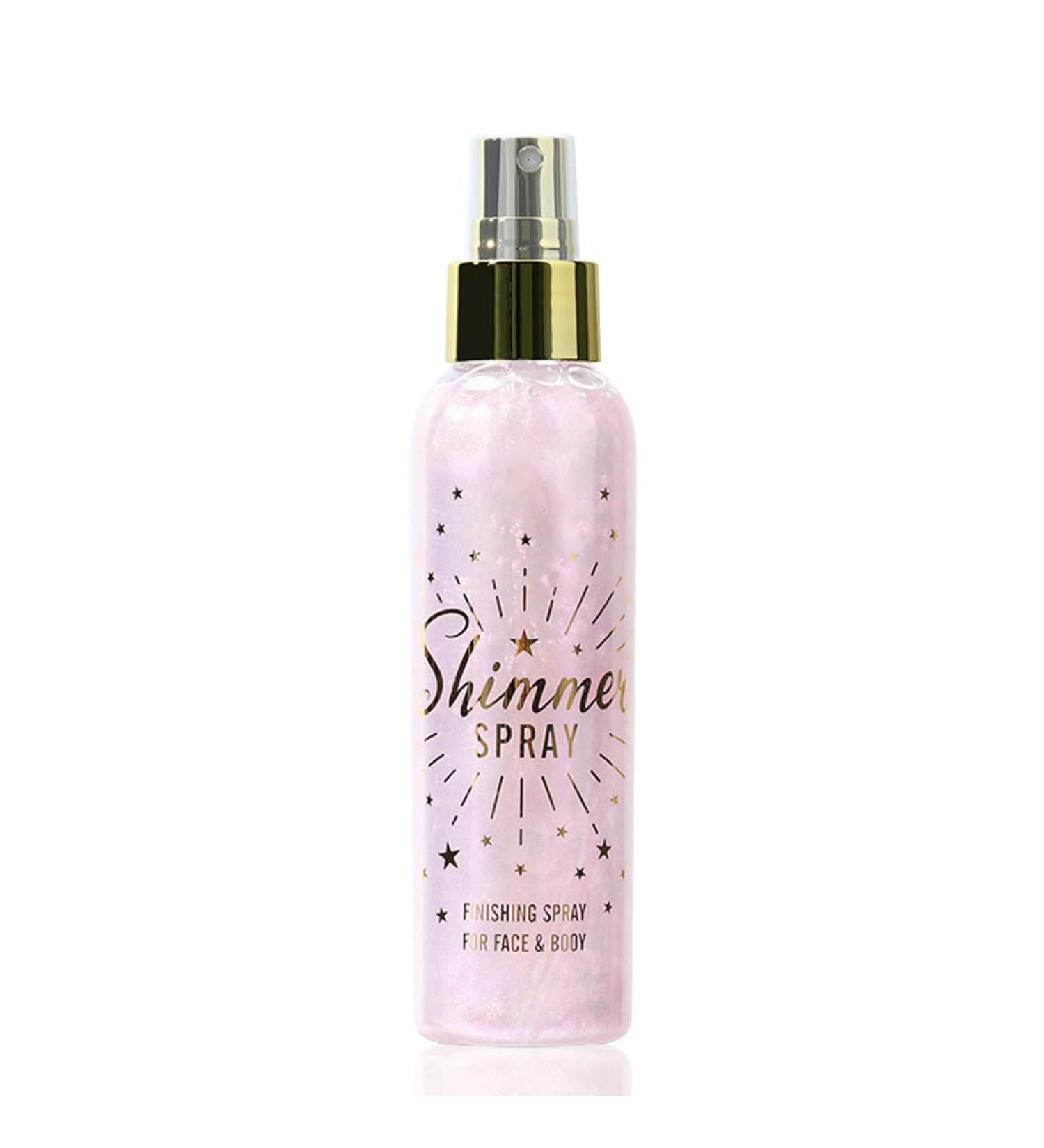 Glitter Spray for Hair & Body - Quick-Drying Waterproof Shimmer for Festivals & Stage Makeup (3.72fl Oz Pink - Buy Online on GoSupps.com