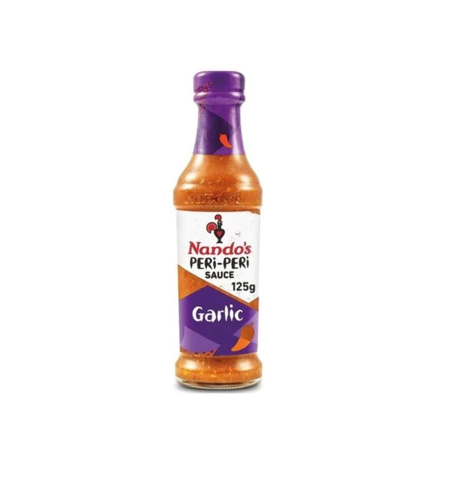 Nando's Garlic Peri Peri Sauce 125g Box of 6-Fd