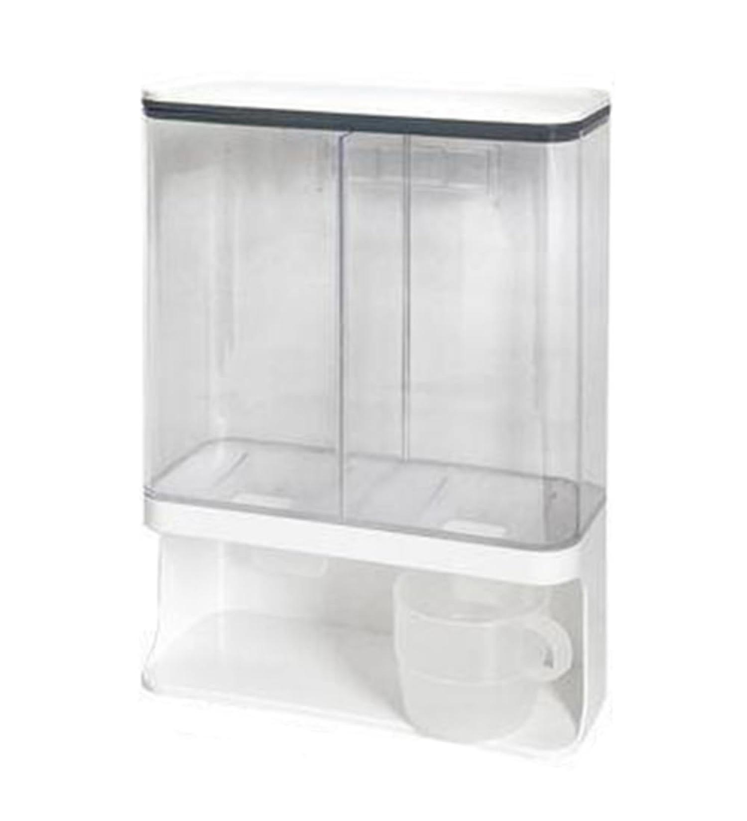 Rxuaw Laundry Scent Boosters Beads Dispenser with Cups Laundry Powder Container for Scent Booster Stain Remover Powder - Buy Online on GoSupps.com