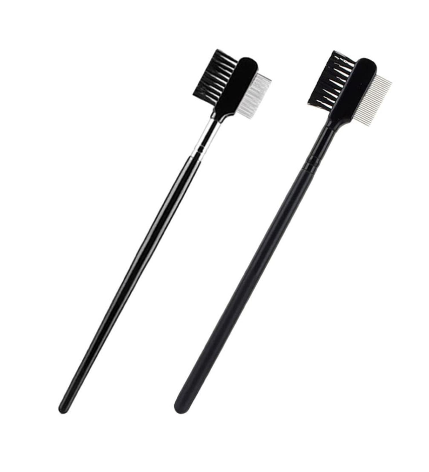 Lurrose Eye Penant Eyebrow Brush Set - 2 Dense Combs for Eyelashes & Eyebrows | Ultimate Mascara Tools & Accessories for Women & Girls - Buy Online on GoSupps.com