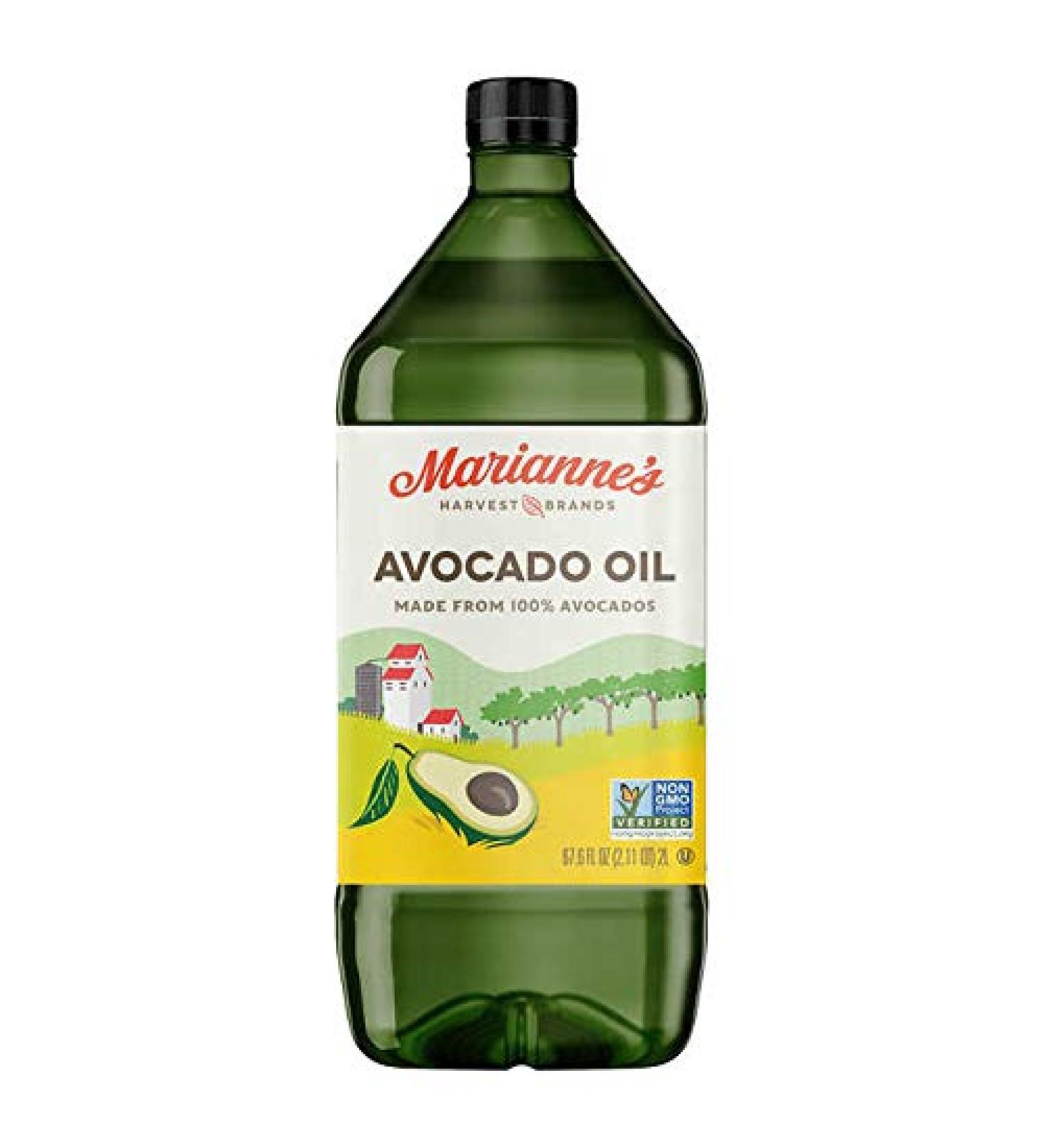Marianne's Harvest Non-GMO Avocado Oil - 100% Pure, 67.6 fl. oz - Buy Online on GoSupps.com