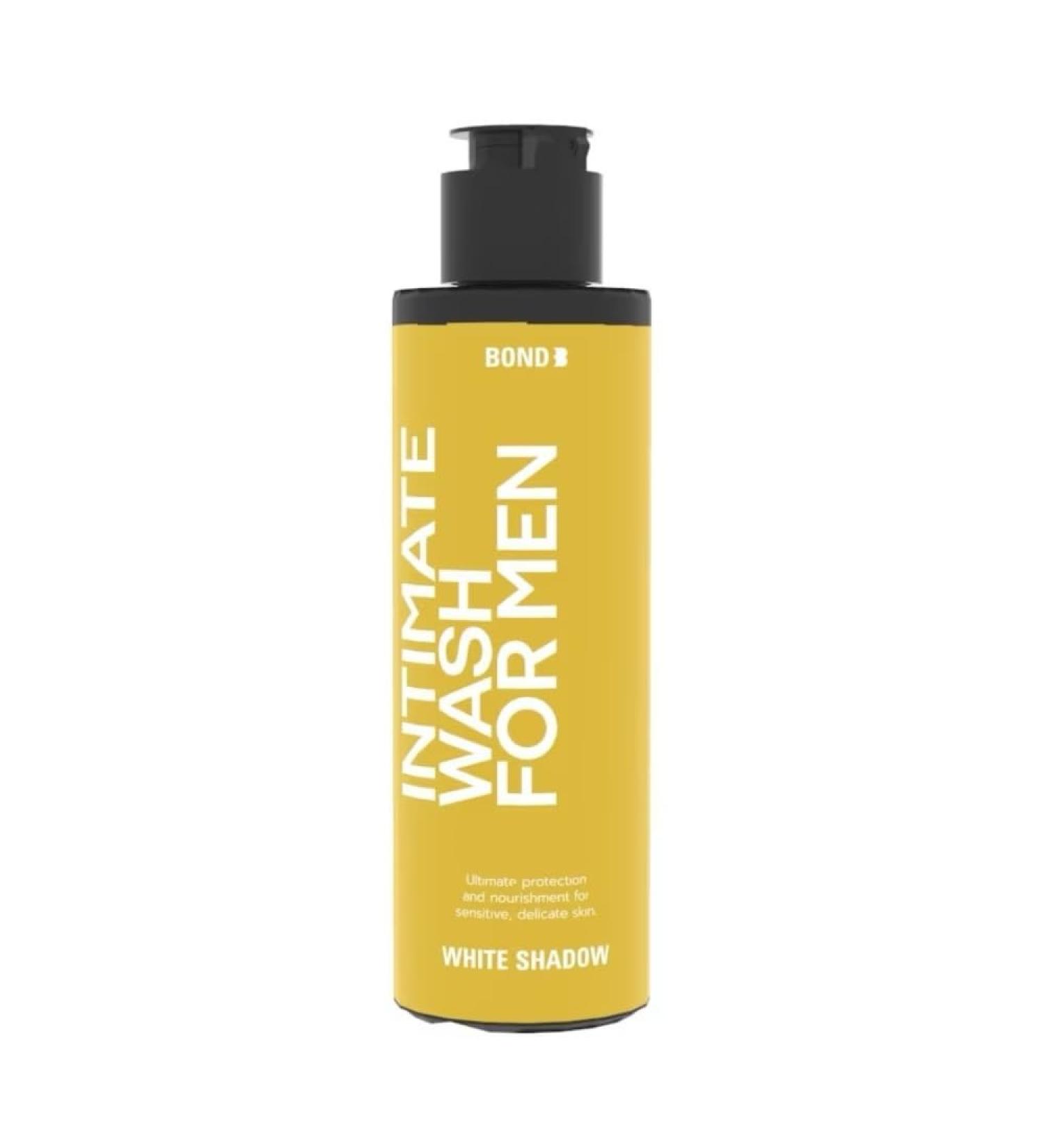Buy BOND Men's Intimate Wash - White Shadow 130ml | Vitamin B3 | Best International Shipping - Buy Online on GoSupps.com