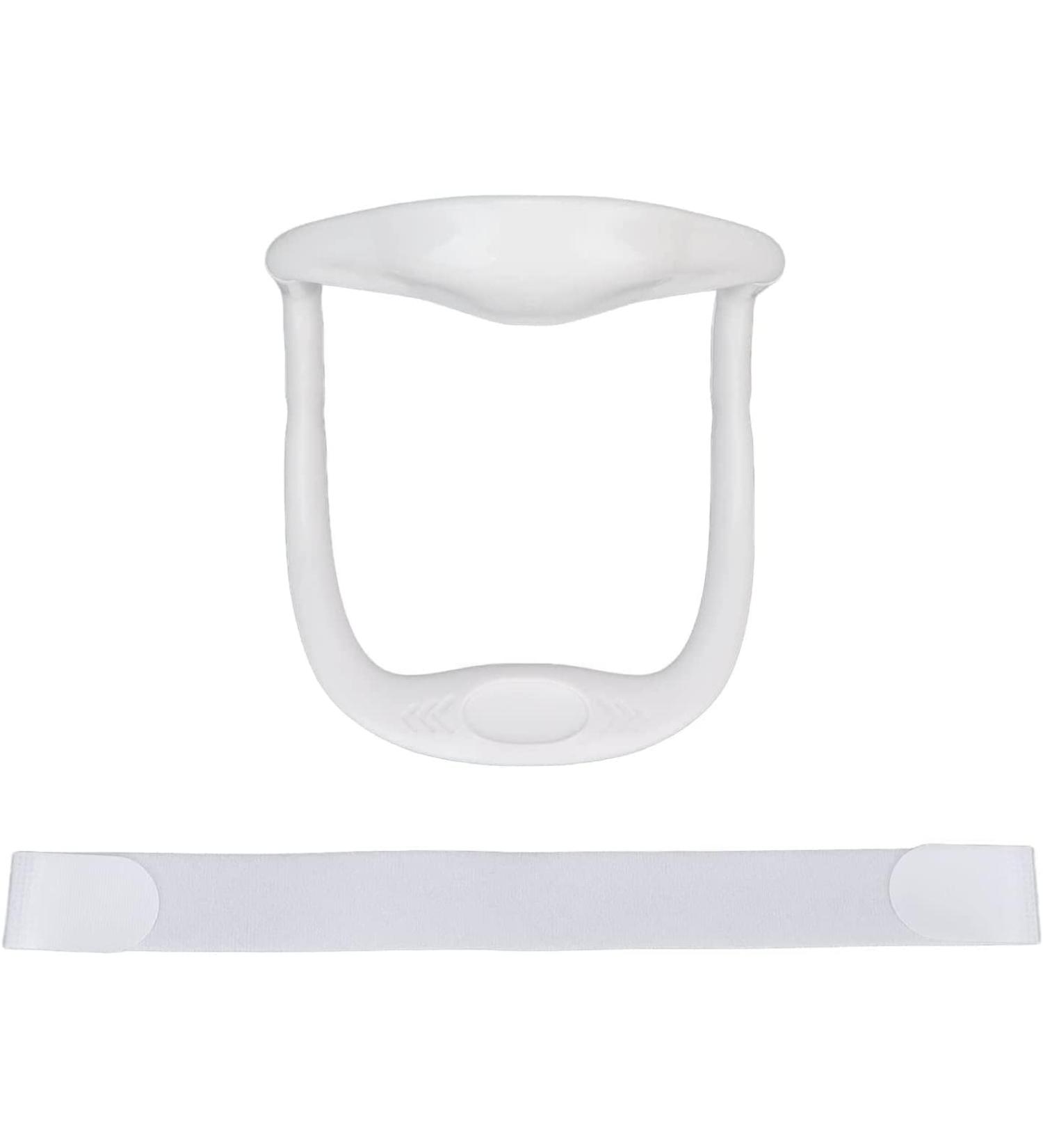 Nakeah Naked Adjustable Neck Support - Pain Relief & Tension Relief for Cervical Spondylosis | Bianco Color - Shop Now! - Buy Online on GoSupps.com