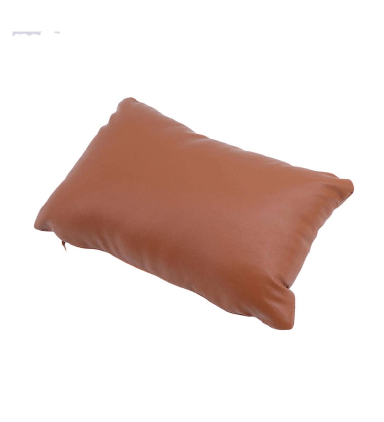djkyu Nail Art Pillow Fit for Manicure Hand Arm Rest Pillow Cushion PU Leather Holder Soft Manicure Nail Tool Equipment (Color : Brown) - Buy Online on GoSupps.com