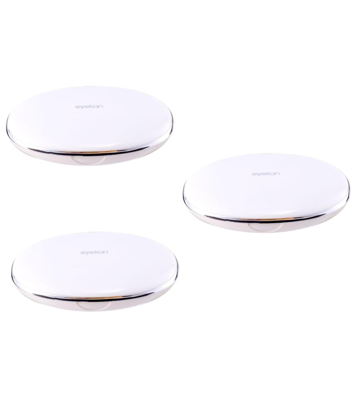 PartyKindom Cleaning Kit - 3-Box Companion for Contact Lenses Mirror Film & Invisible Container - White Case | International Shipping Available - Buy Online on GoSupps.com