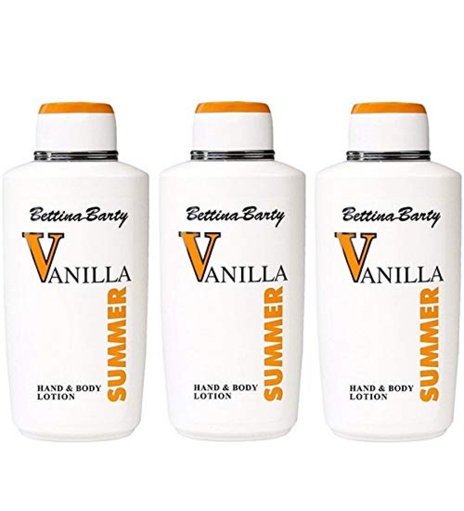 Bettina Barty Summer Vanilla Body Lotion 3 x 500 ml