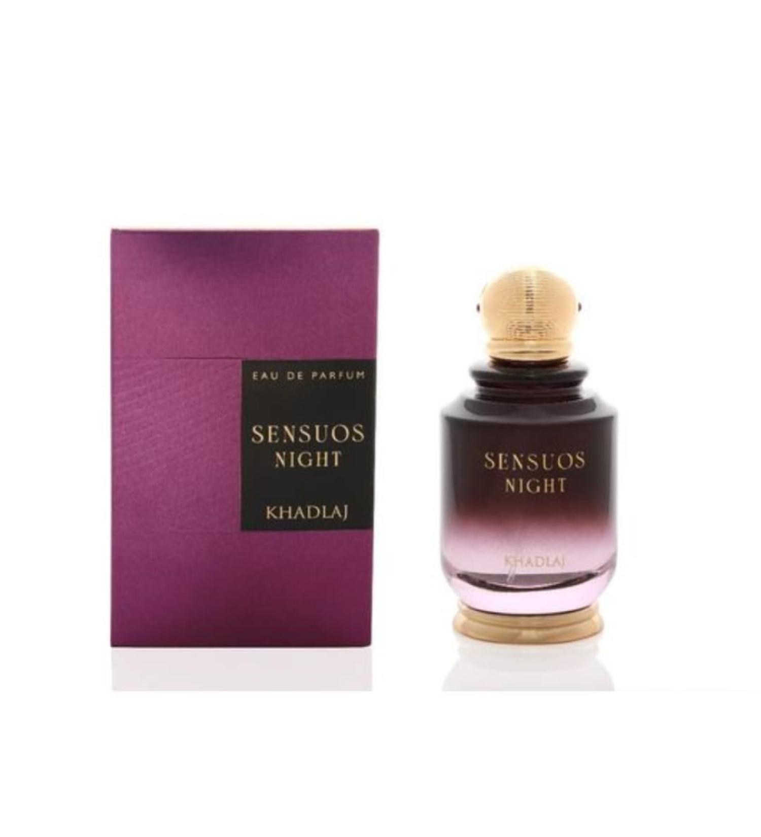 Khadlaj Sensous Night EDP UNISEX Spray 3.4 Fl Oz Scent Fragrance Long-Lasting Perfume Sensous nights 3.4 Fl Oz (Pack of 1)