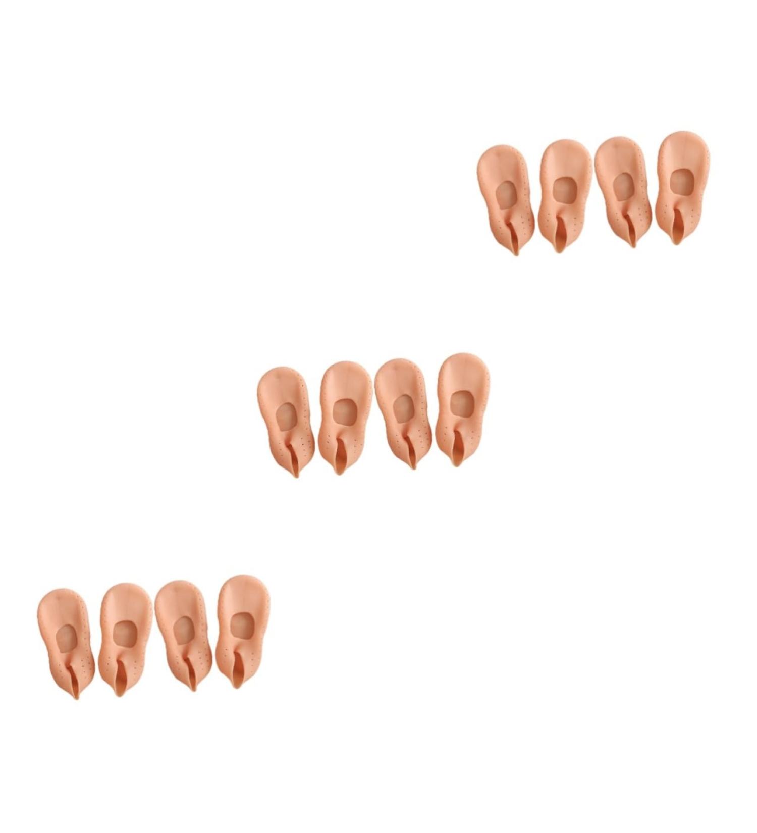 FRCOLOR 6 Pairs Beach Socks Heel Protectors for high Heel Shoes Silicone Heel Socks Silicone Socks Foot Care moisturizing Sleeves Non Slip Socks Floor Protector Heel Cover Increased - Buy Online on GoSupps.com