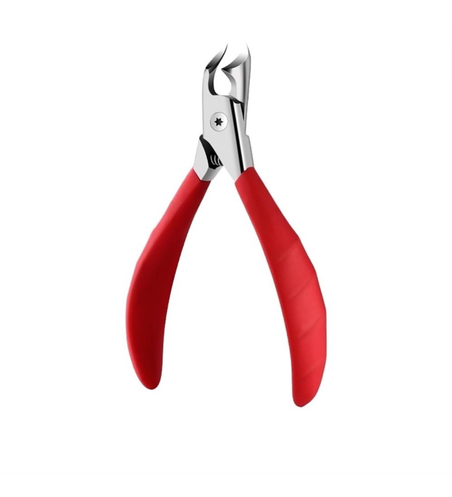 Stainless Steel Nail Clippers Thick and Hard Nail Clippers Professional Tools for Feet Toes (Color : Red) - Buy Online on GoSupps.com
