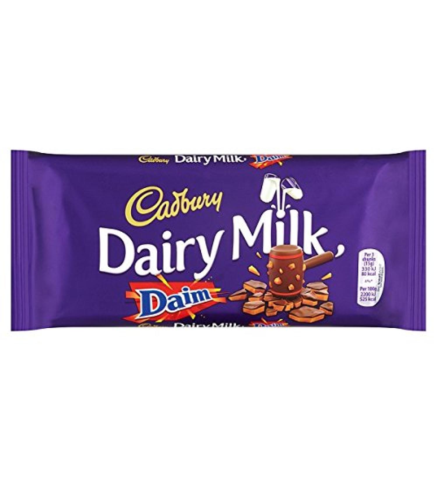 Cadbury Cadbury Dairy milk with suede chocolate bar 120 g (set of 15 x 120 g)