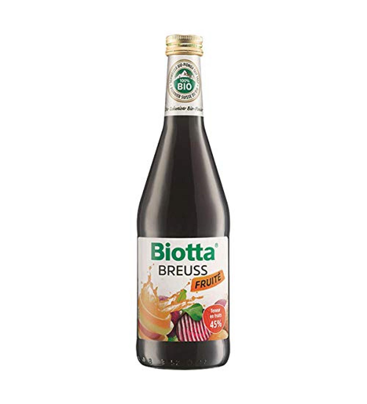 Biotta - Pack of 3 x Breuss Fruity Juice - 3 x 500ml Bottle - Sold individually - Buy Online on GoSupps.com