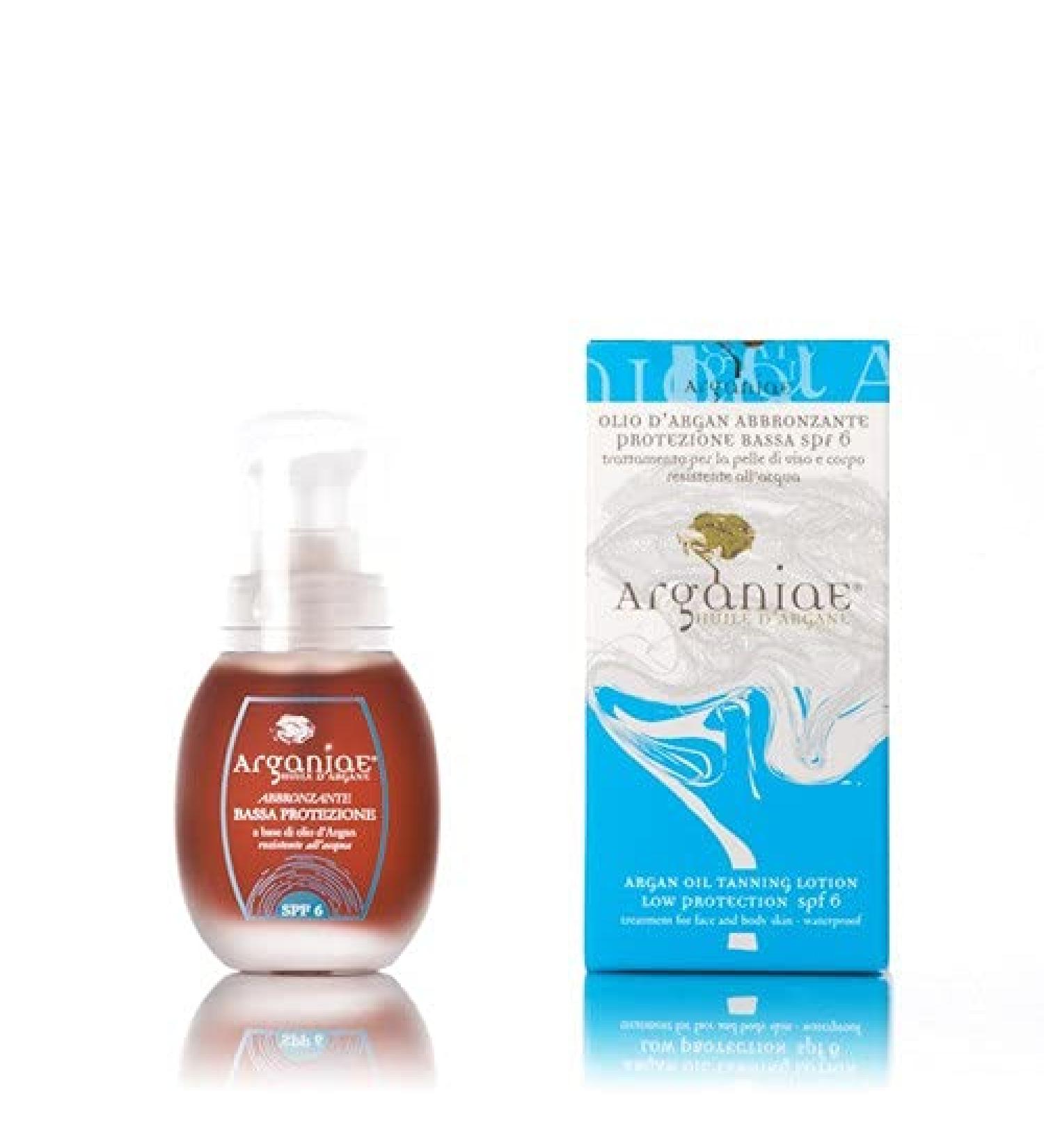  Arganiae Low Protection Argan Oil SPF 6 - Treatment for Face and Body Skin 30 ml - Buy Online on GoSupps.com