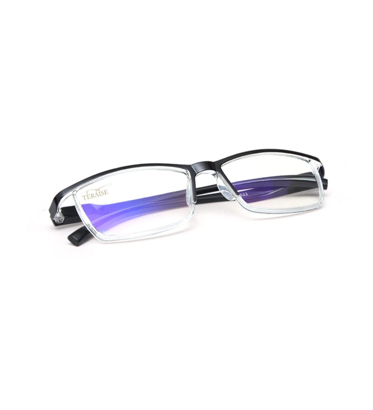 Teraise Anti-Blue Reading Glasses for Men & Women - Comfortable Fashion - 1.25x Lightweight Computer Glasses with Blue Light Filter & Feather Hinge - 1 Pack - Buy Online on GoSupps.com