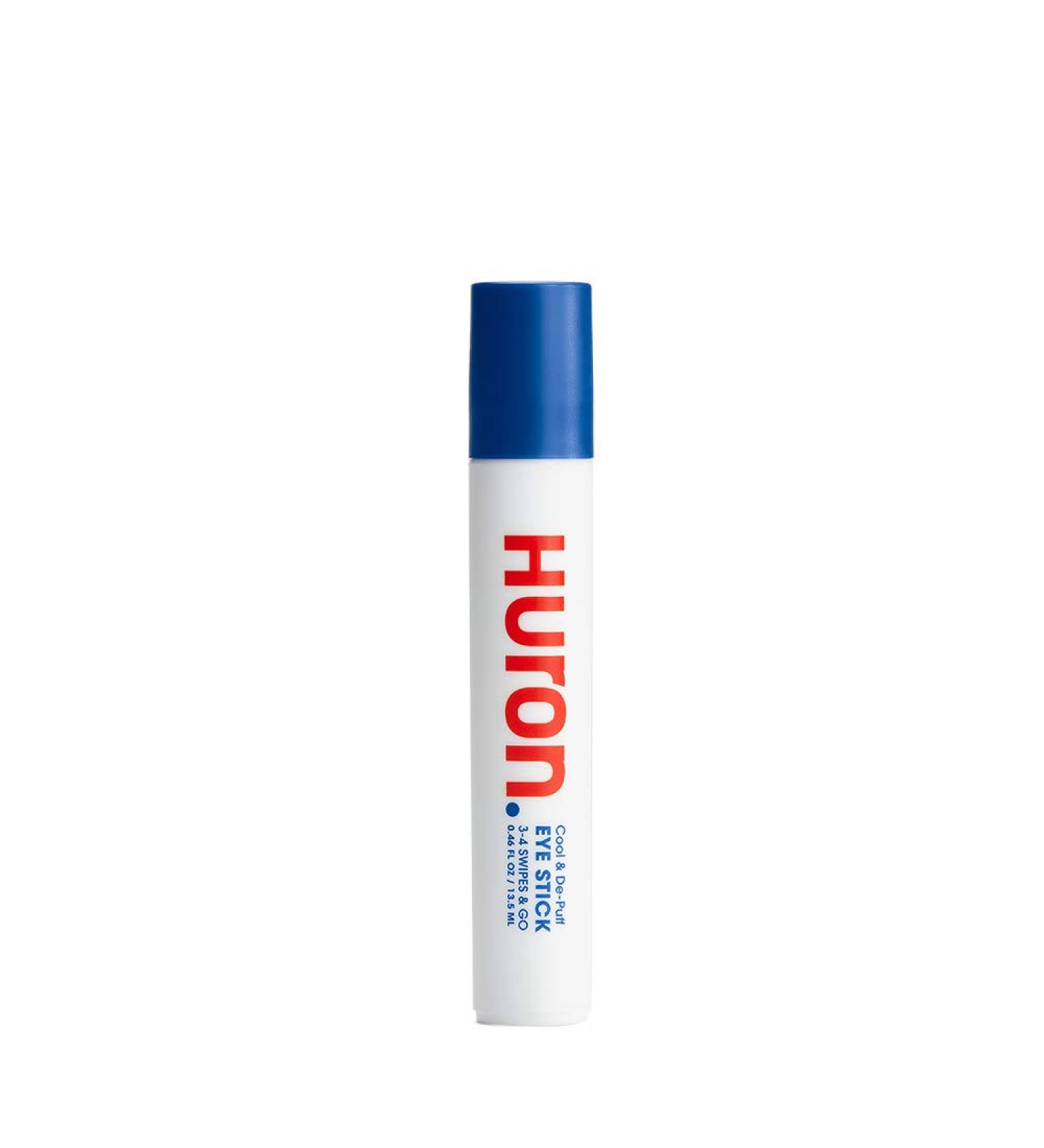 Huron Men's Cool Eye Stick - Vegan De-Puffing Serum with Cooling Rollerball | 13.5ml - Buy Online on GoSupps.com