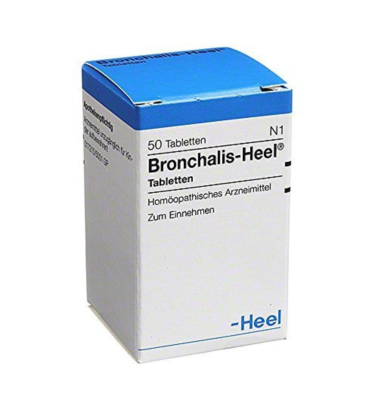 BRONCHALIS Heel Tablets 50 Pcs Tablets by BRONCHALIS