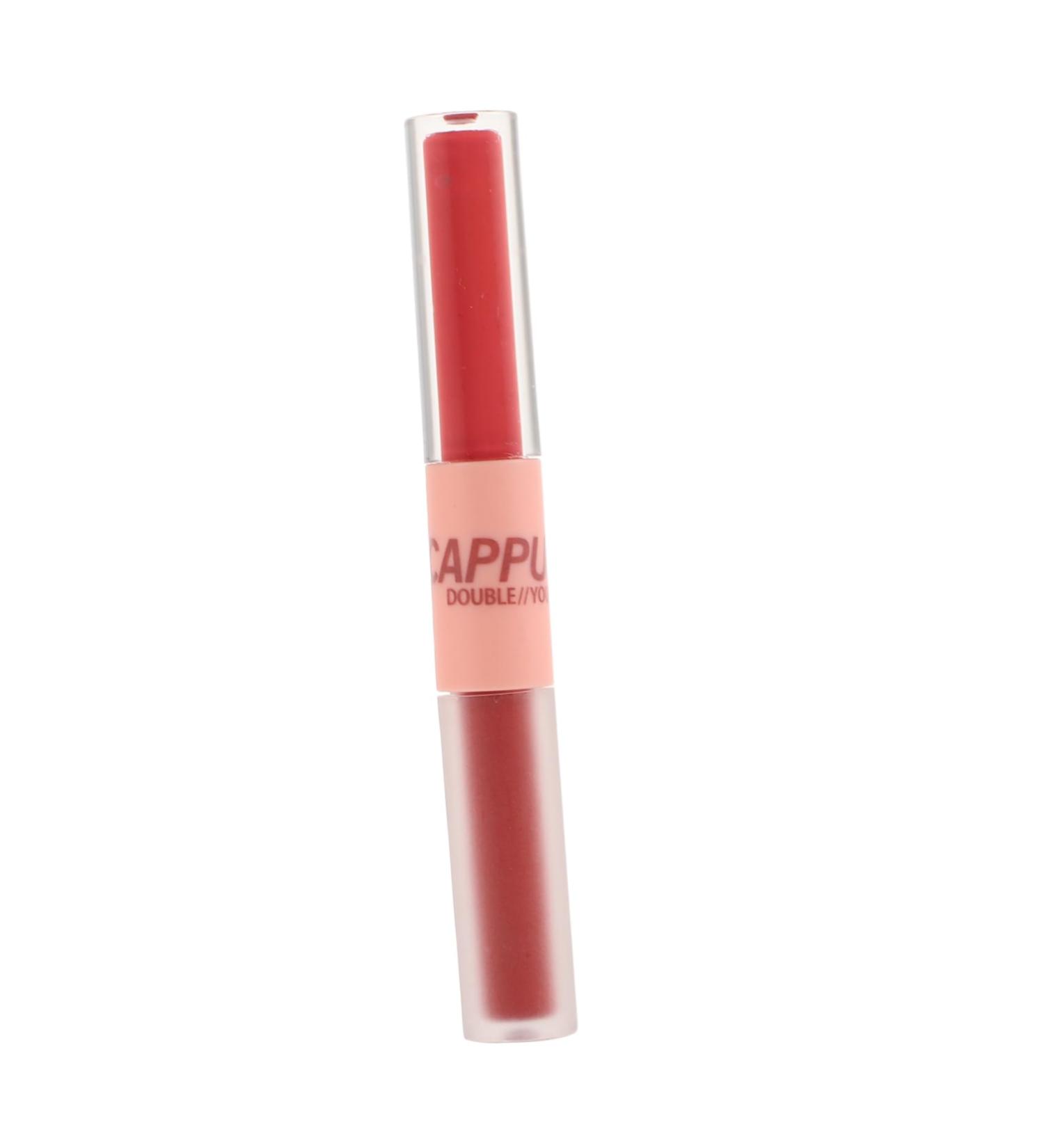 Beaupretty Double Sided Lip Glaze Lip Gloss penstick Stain pen balm Tint stain For Women Moisturizing Balm Red Liquid - Buy Online on GoSupps.com