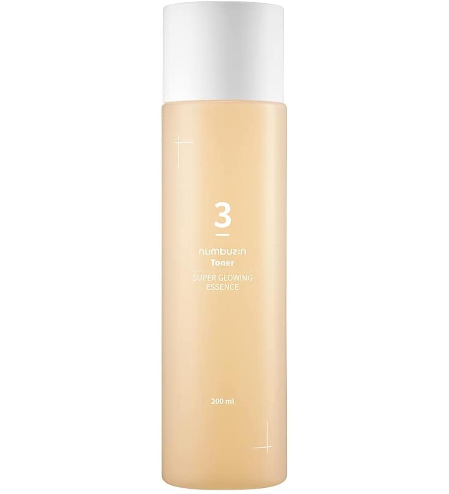 NUMBUZIN Number Toner 200ml No1 Goodbye Dead Cell No2 Makeup boosting No3 Shining Essence No 3 Shining Essence Toner 200ml - Buy Online on GoSupps.com