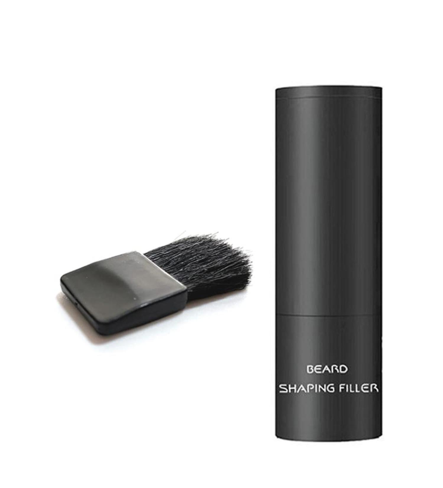 Beard Shadow Powder Instant Hair Line Shadow Stain-Proof Root Touchup Beard Shaping Filler for Thinning Dark Brown - Buy Online on GoSupps.com