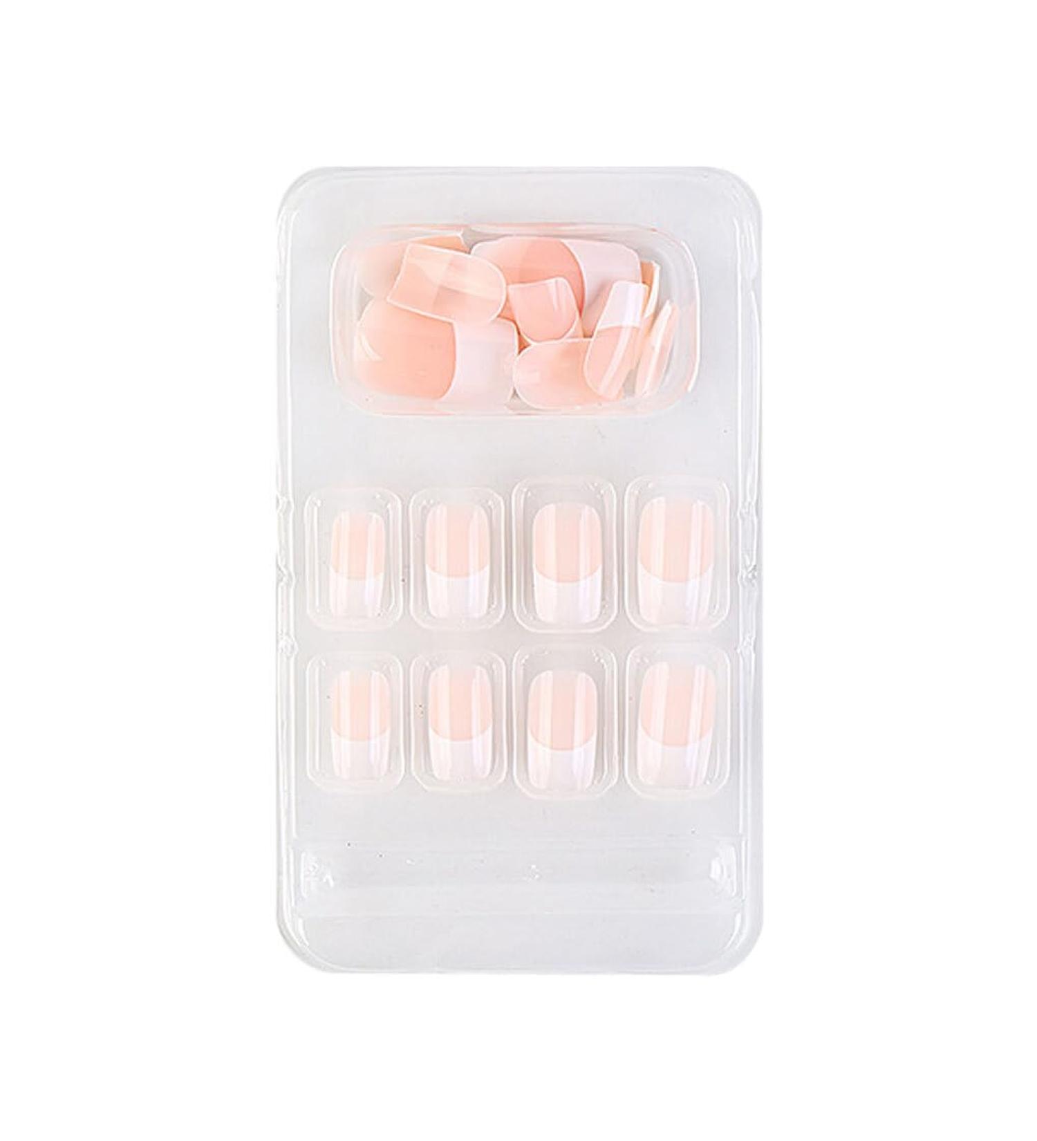 dijiusidy False Nail Perfect Matching Simple to Wear Fingernail Full Coverage Press Type Strong Viscosity Adjustable Paster Type 32 F741 Type 32 F741 - Buy Online on GoSupps.com