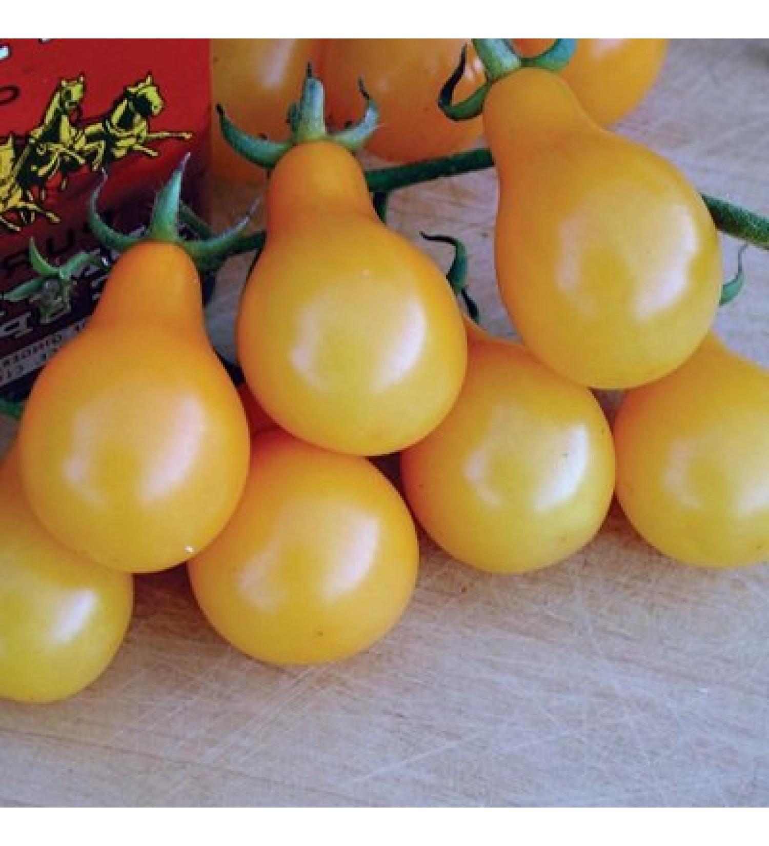 1/8 Gram Semi di Yellow Pera Pomodoro convenzionale e organica