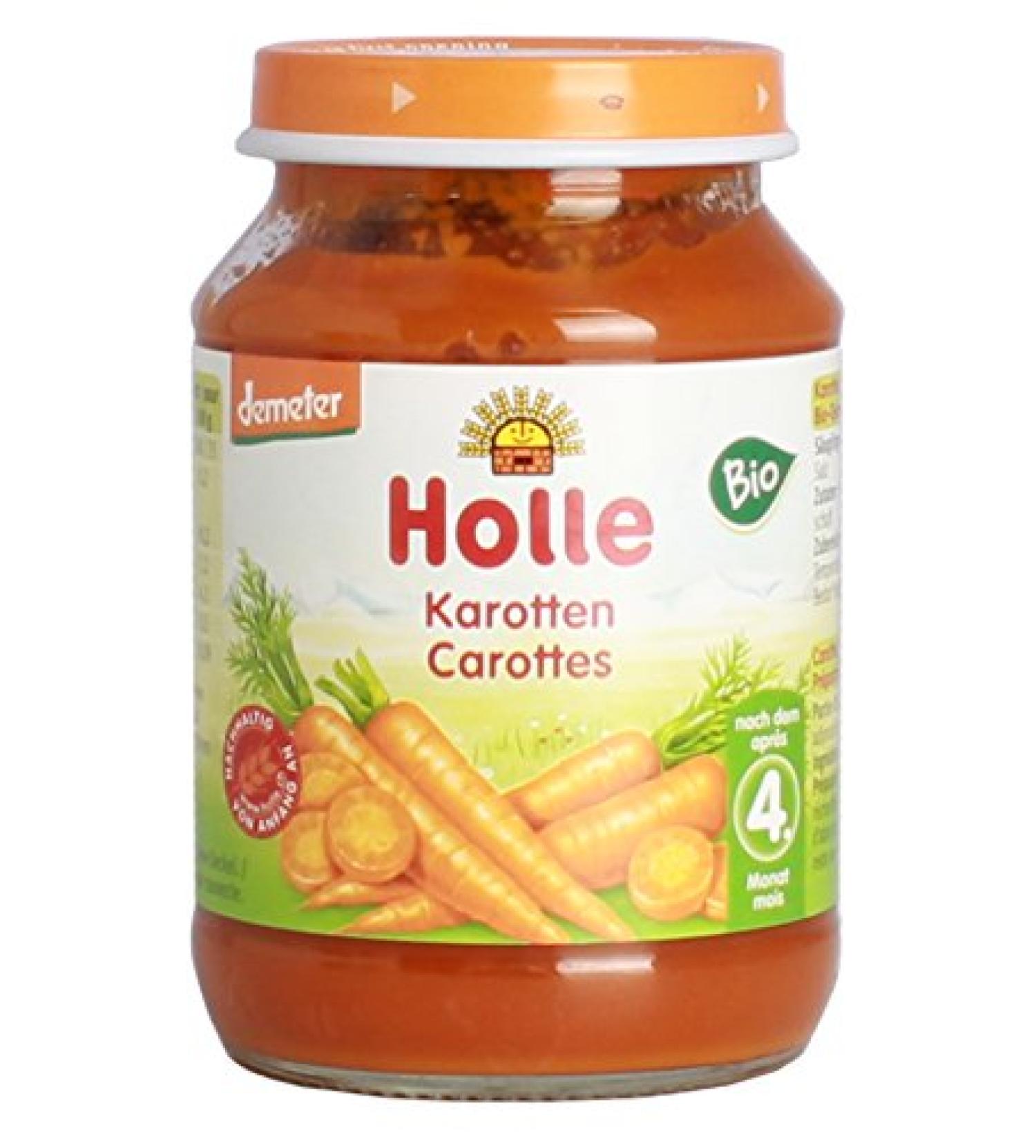 Holle Organic Carrots - 190g | Premium Baby Food | Non-GMO & Natural - Buy Online on GoSupps.com