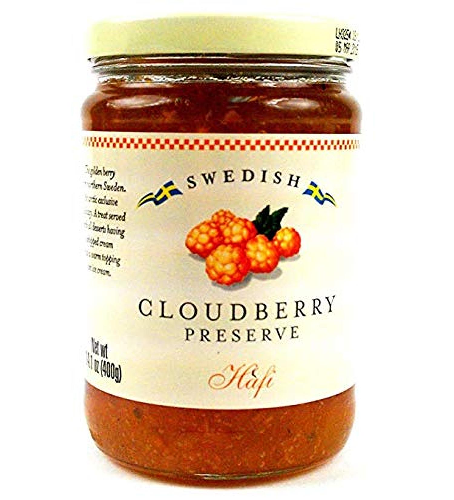 Hafi Swedish Cloudberry Preserves - 14.1 oz Jar | Standard Packaging - Buy Online on GoSupps.com