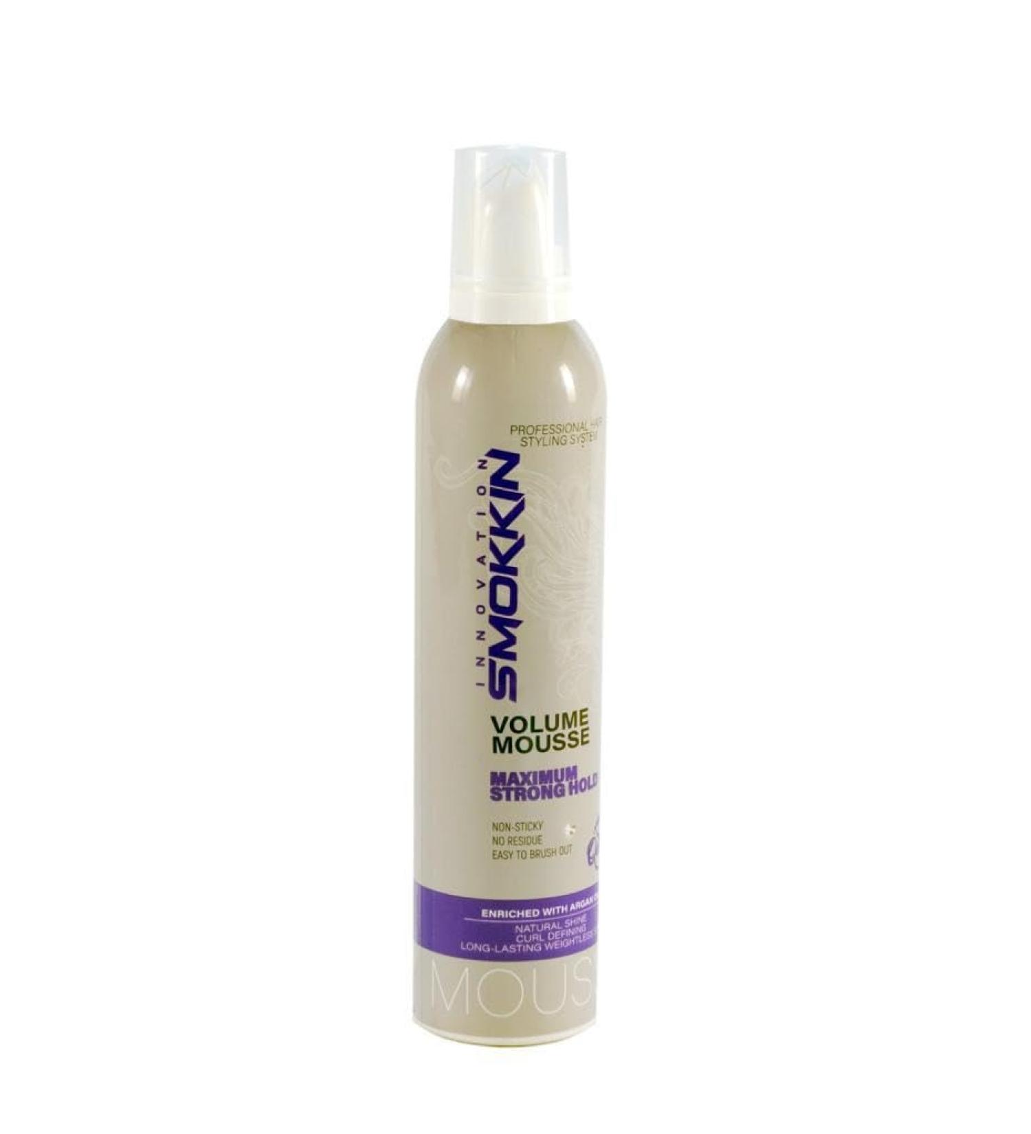 SMOKKIN Volume Hair Mousse 330mL - Maximum Hold for Thick Gorgeous Hair | International Shipping Available - Buy Online on GoSupps.com