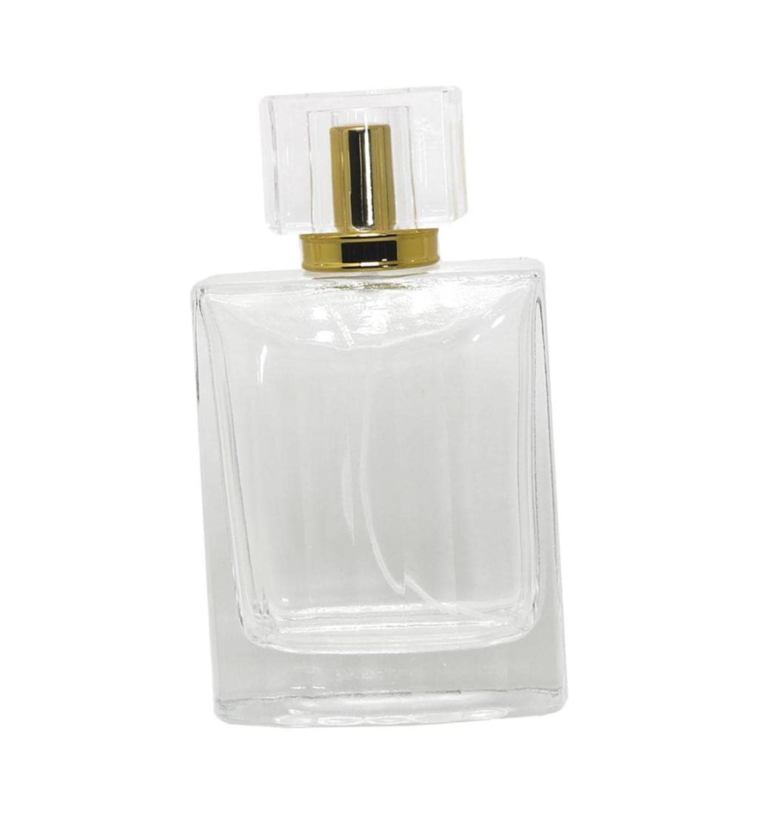barenx 100ml Empty Glass Perfume Bottle - Refillable Rectangle Travel Gift - Coffee Fragrance - 12x6.7cm (3.4oz - Buy Online on GoSupps.com