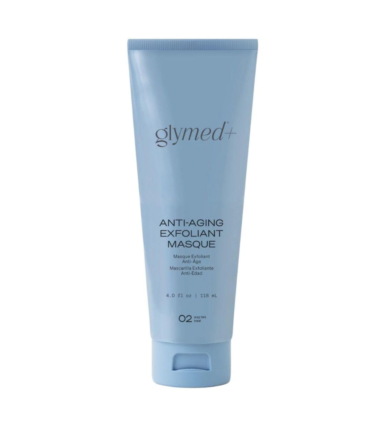 GlyMed Plus Anti-Aging Exfoliant Masque - 4 Ounce | Improve Skin Firmness Tone & Texture - Step 02 - Buy Online Internationally - Buy Online on GoSupps.com