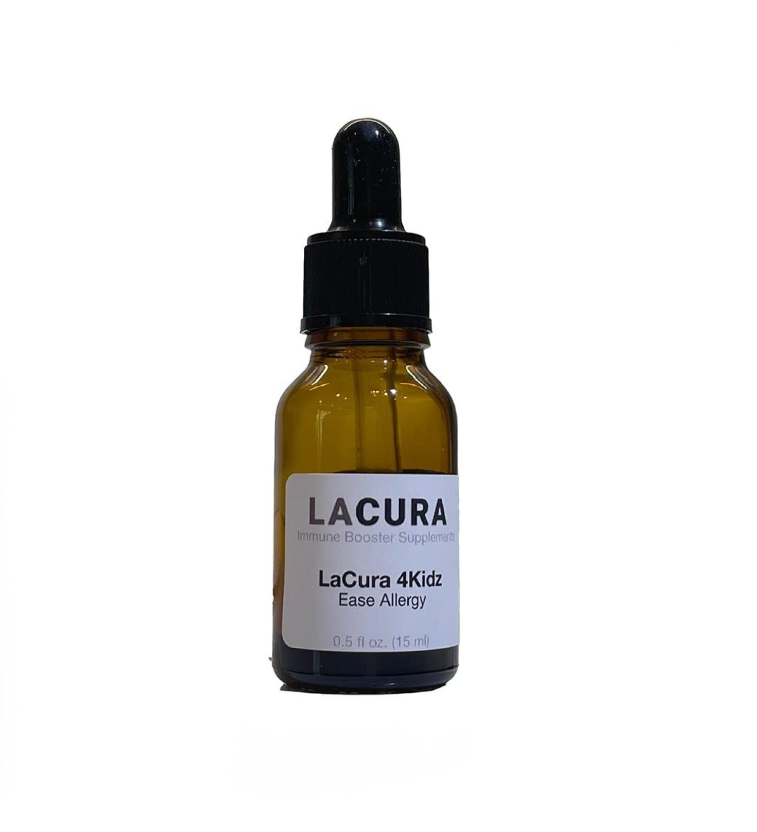 LaCura 4Kids Allergy Rub Therapeutic Grade Organic Essential Oil Blend Gentle Aromatherapy for Children (15mL)