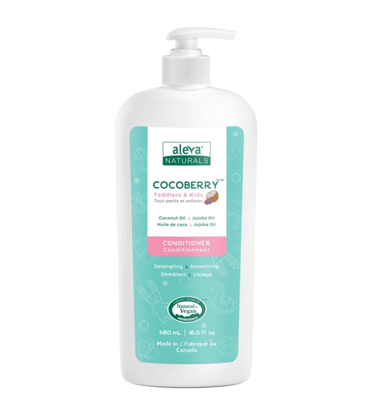 Aleva Naturals COCOBERRY Conditioner for Toddlers & Kids 480ml - Buy Online on GoSupps.com