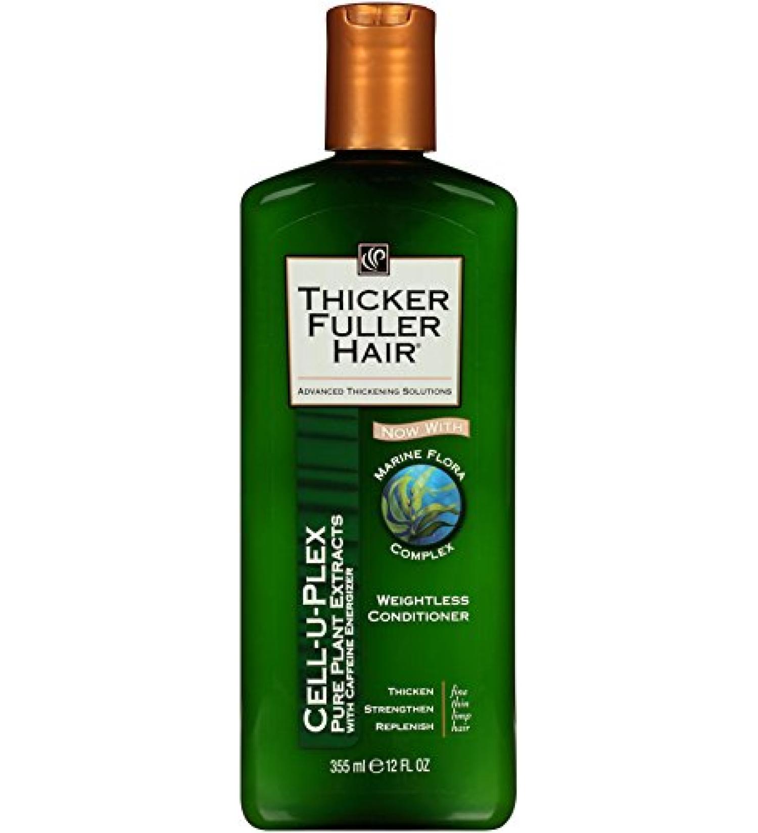 Thicker Fuller Hair Weightless Conditioner 12oz - Best Conditioner for Volume & Thickness | International Shipping Available - Buy Online on GoSupps.com