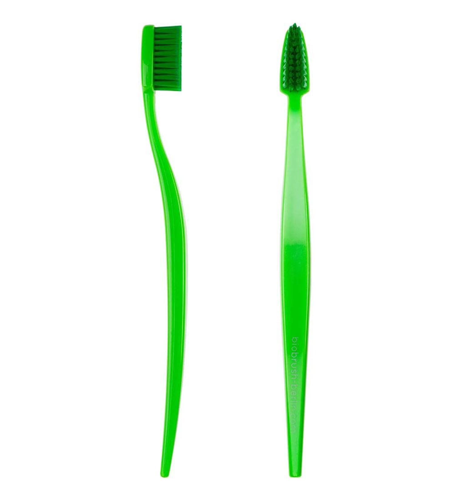 Biobrush - toothbrush green