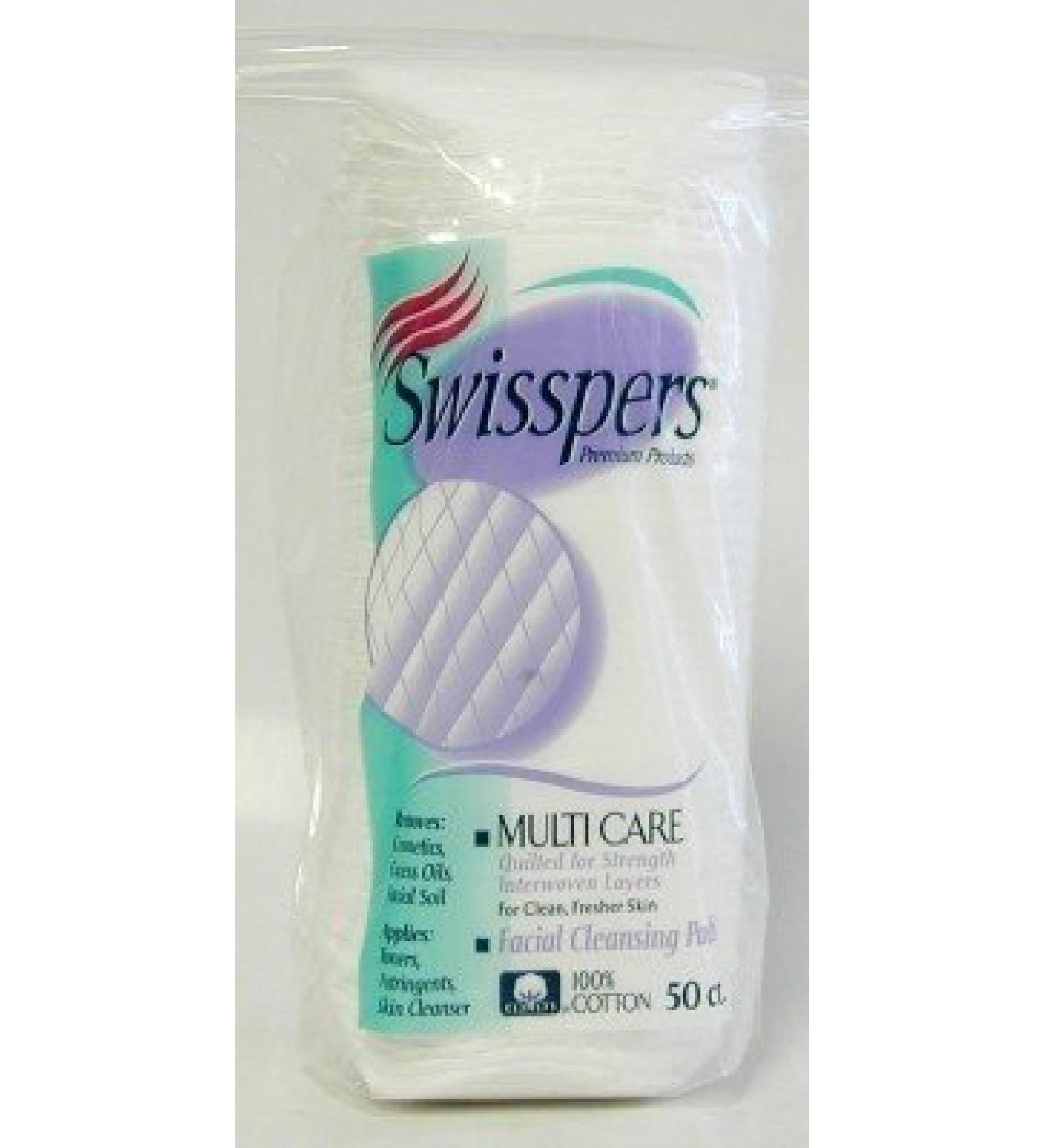 Swisspers Mult Care Clsng Pads 50