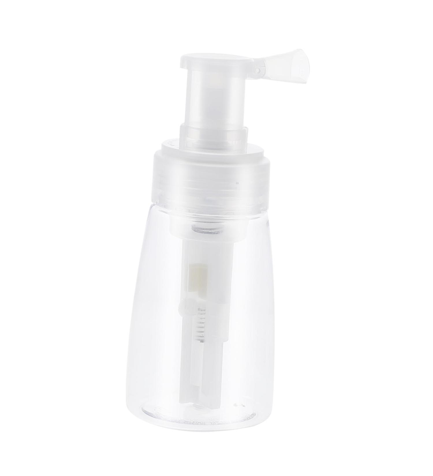 FRCOLOR 1pc Powder Spray Bottle Body Wash Pump Bottle Loose Powder Holder Loose Powder Bottle Pack 15X6X6CM White - Buy Online on GoSupps.com