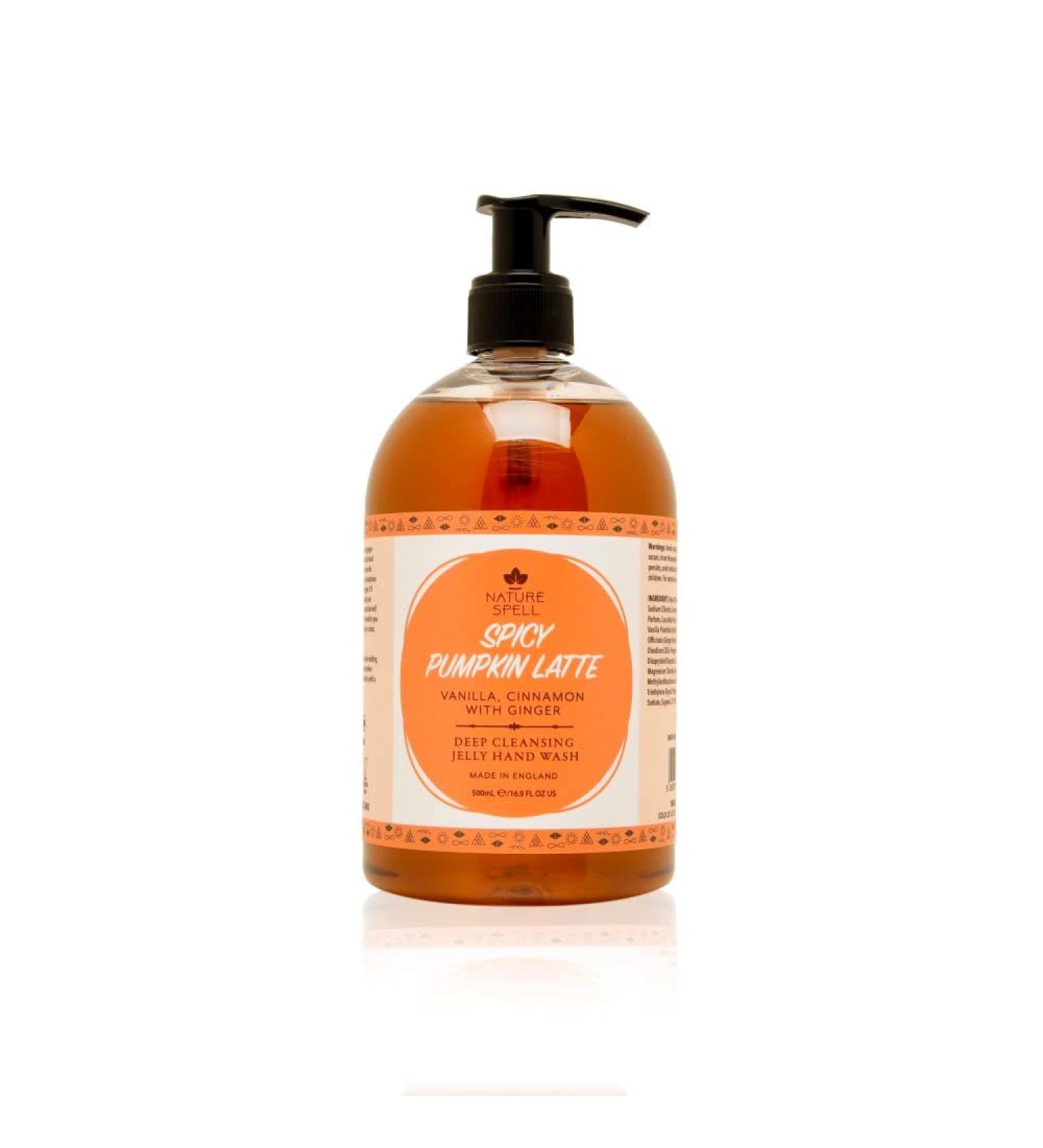  Nature Spell NATURE SPELL SPICY PUMPKIN LATTE HAND WASH 500 ML - Buy Online on GoSupps.com