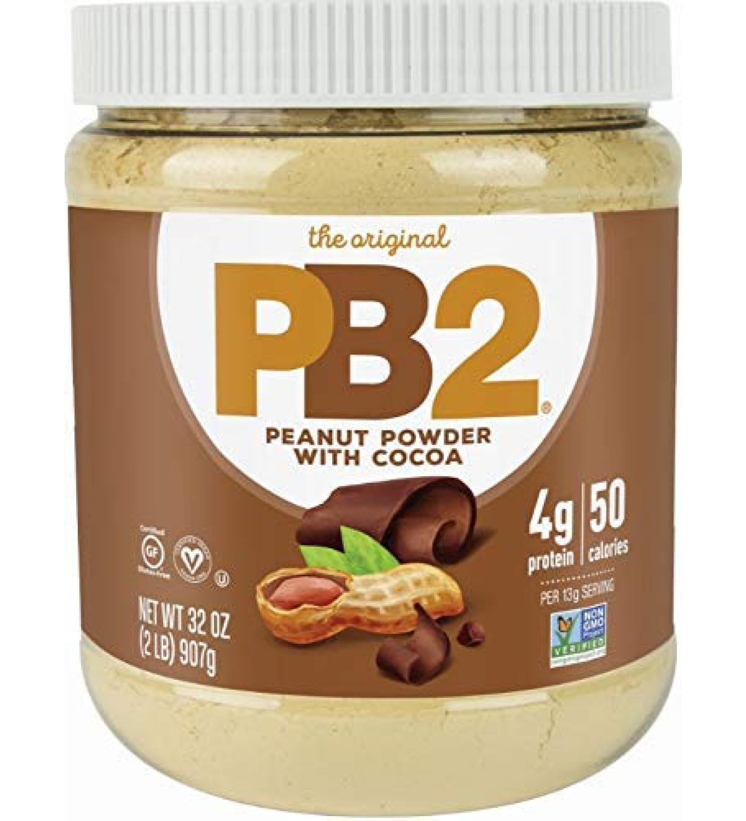 PB2 Chocolate Peanut Butter Powder - 2 Lbs | Low Calorie  High Protein Cocoa Blend - Buy Online on GoSupps.com