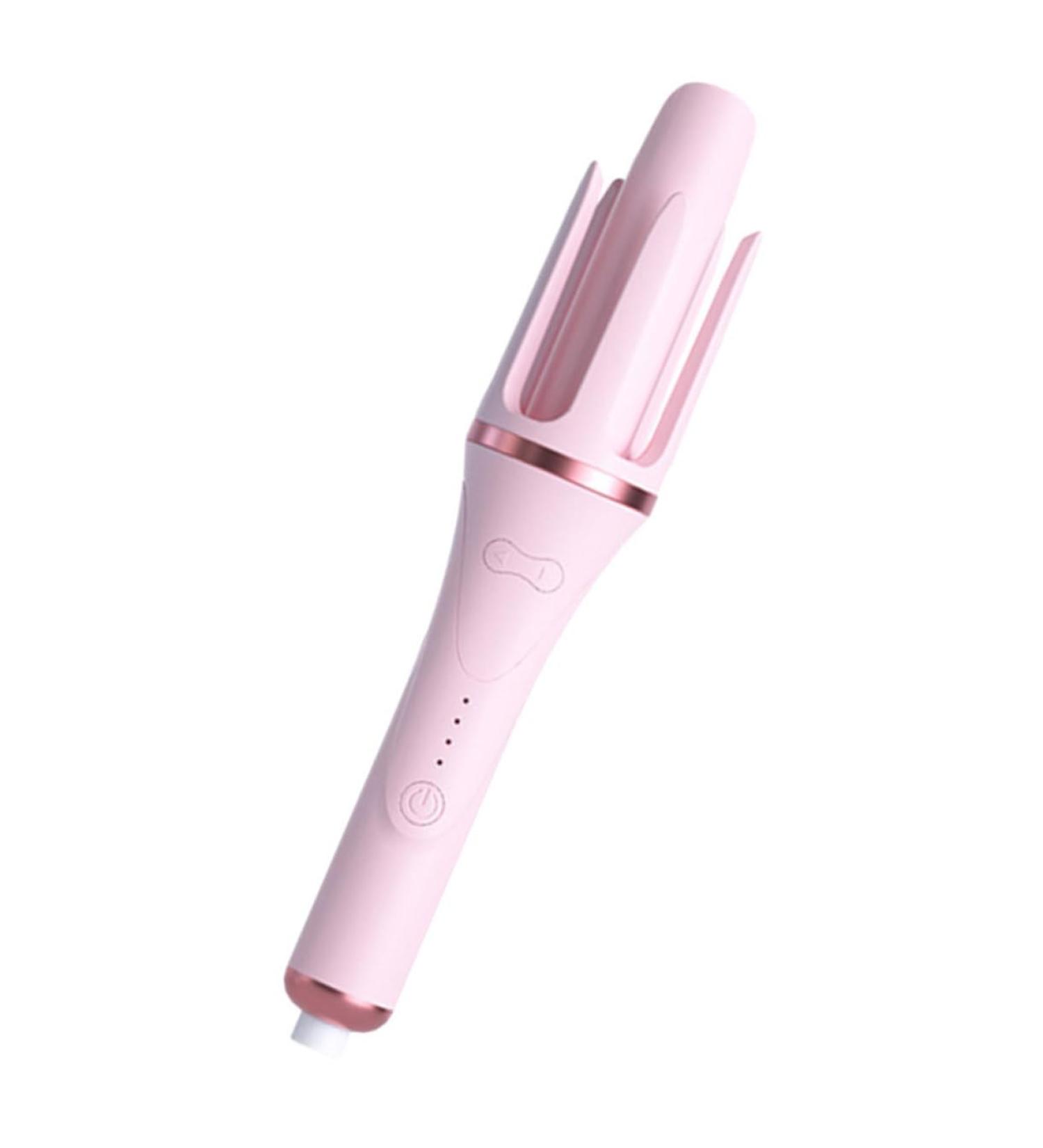 Gogogmee Fully Automatic Hair Curling Iron Hair Curler Straightener Hair Crimper Hair Tool Abs Pink - Buy Online on GoSupps.com