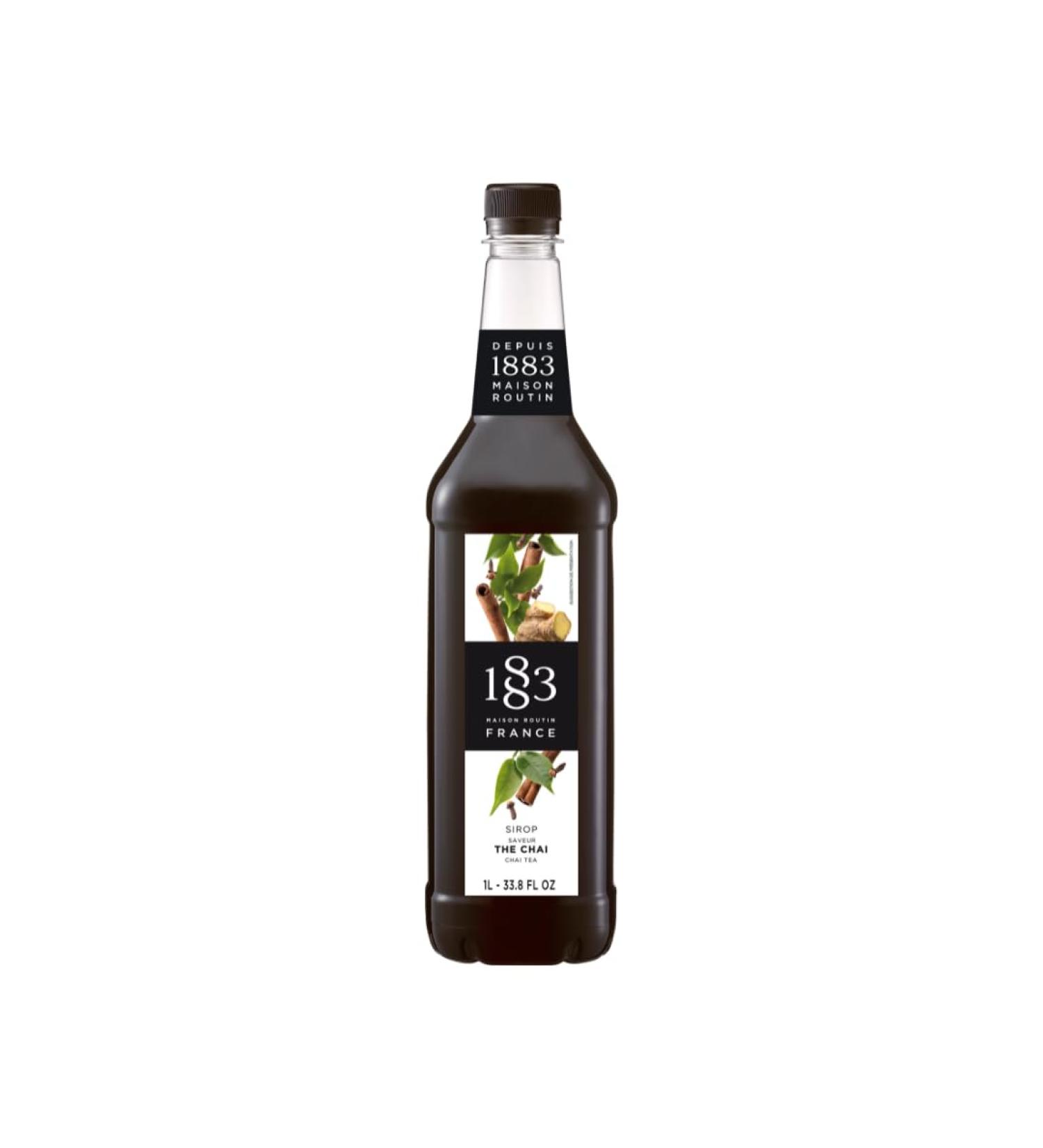 Routin 1883 Chai Tea Concentrate Syrup - 1L PET Chai Tea Plastic Bottle - Buy Online on GoSupps.com