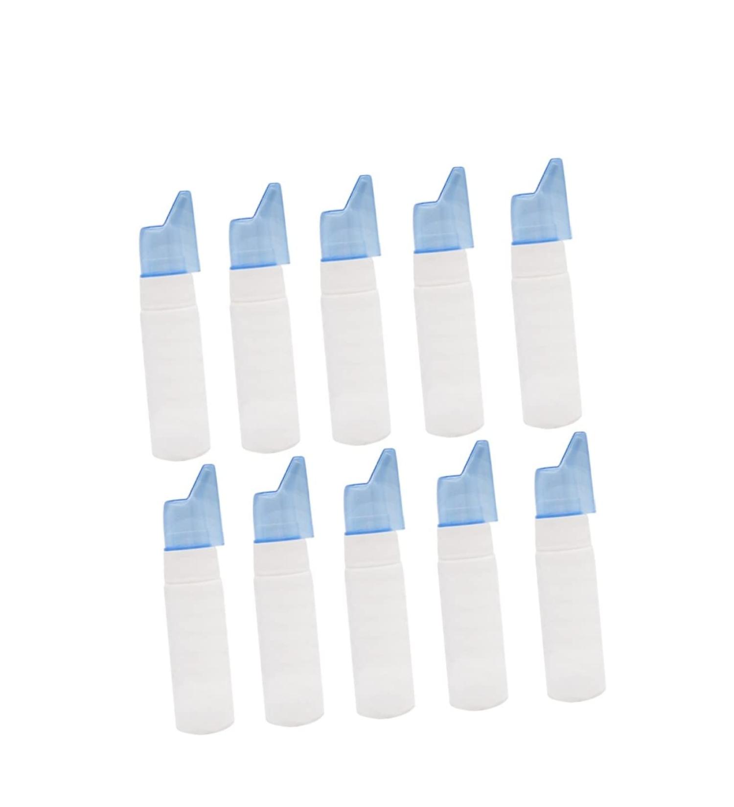 FOMIYES 10pcs Nose Spray Bottles - Mini Plastic Nasal Sprayers for Water Mist - Buy Online on GoSupps.com