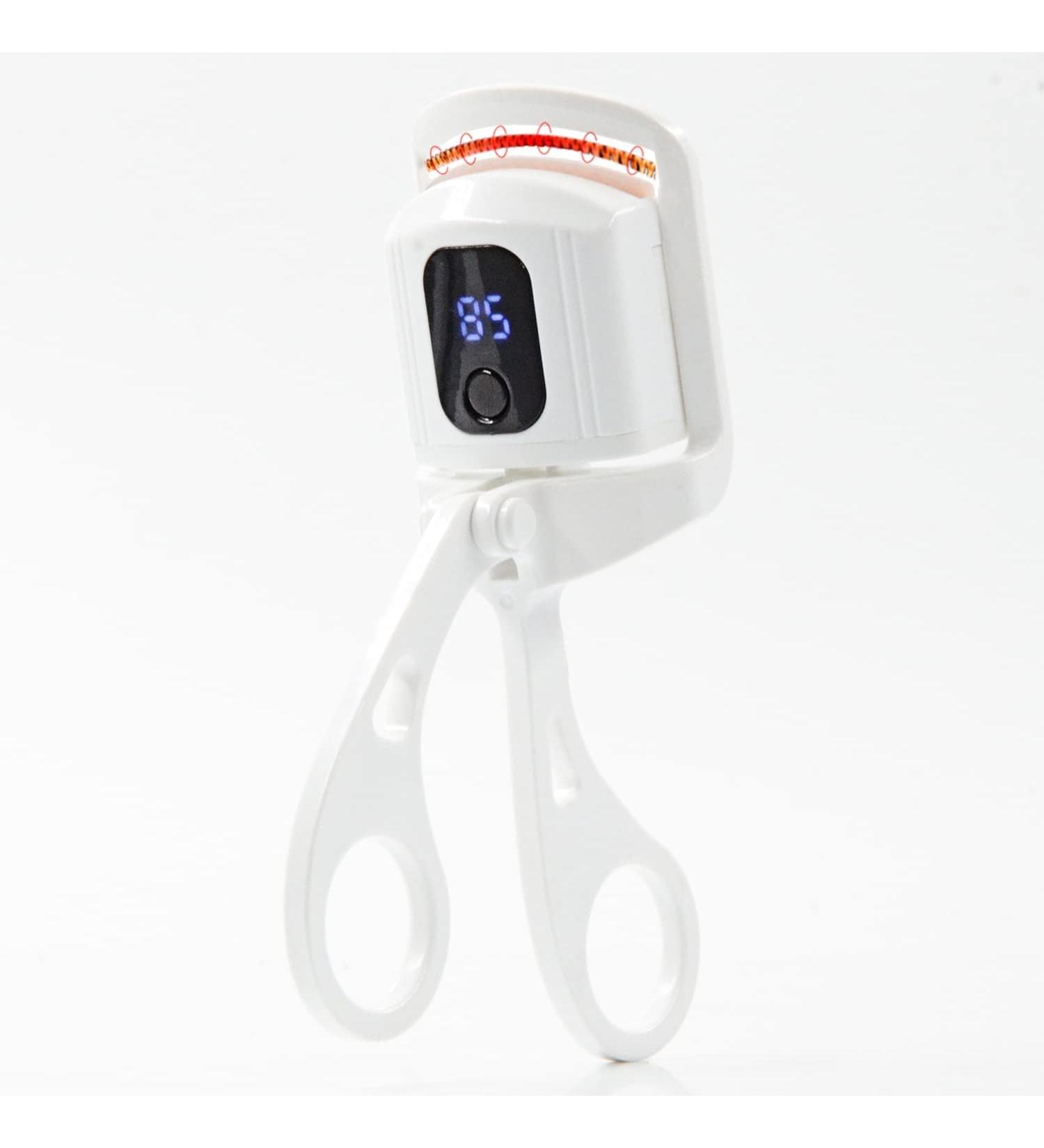 Buy Heated Eyelash Curlers - 3 Heating Modes USB Rechargeable Digital Display - Perfect Long-Lasting Curls | Ideal Mother's Day Gift - Buy Online on GoSupps.com